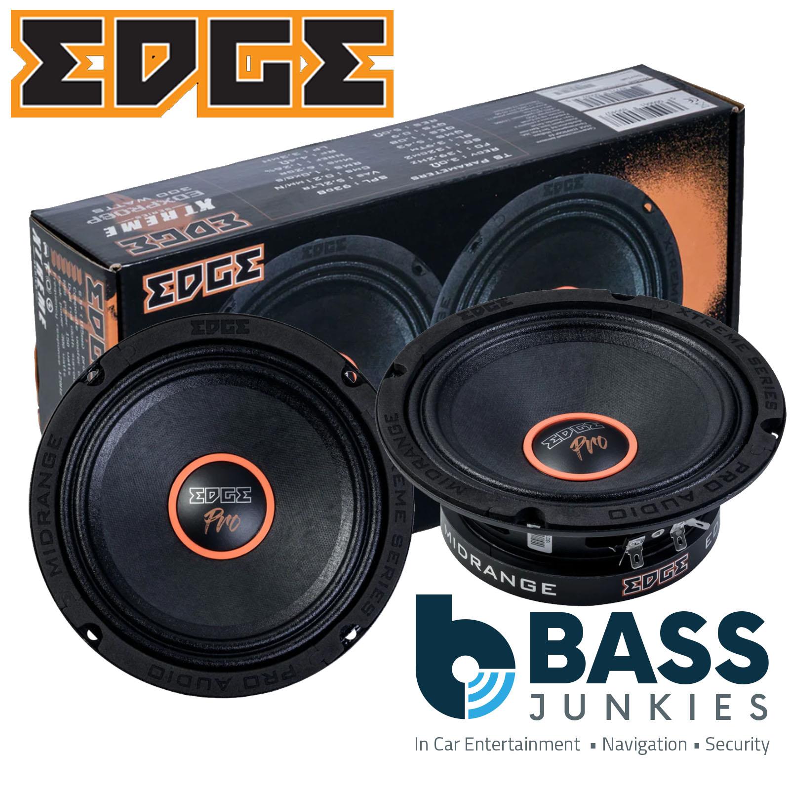 EDGE EDXPRO6P-E9 Extreme series 6 inch Car Midrange, Power Edition - Pair