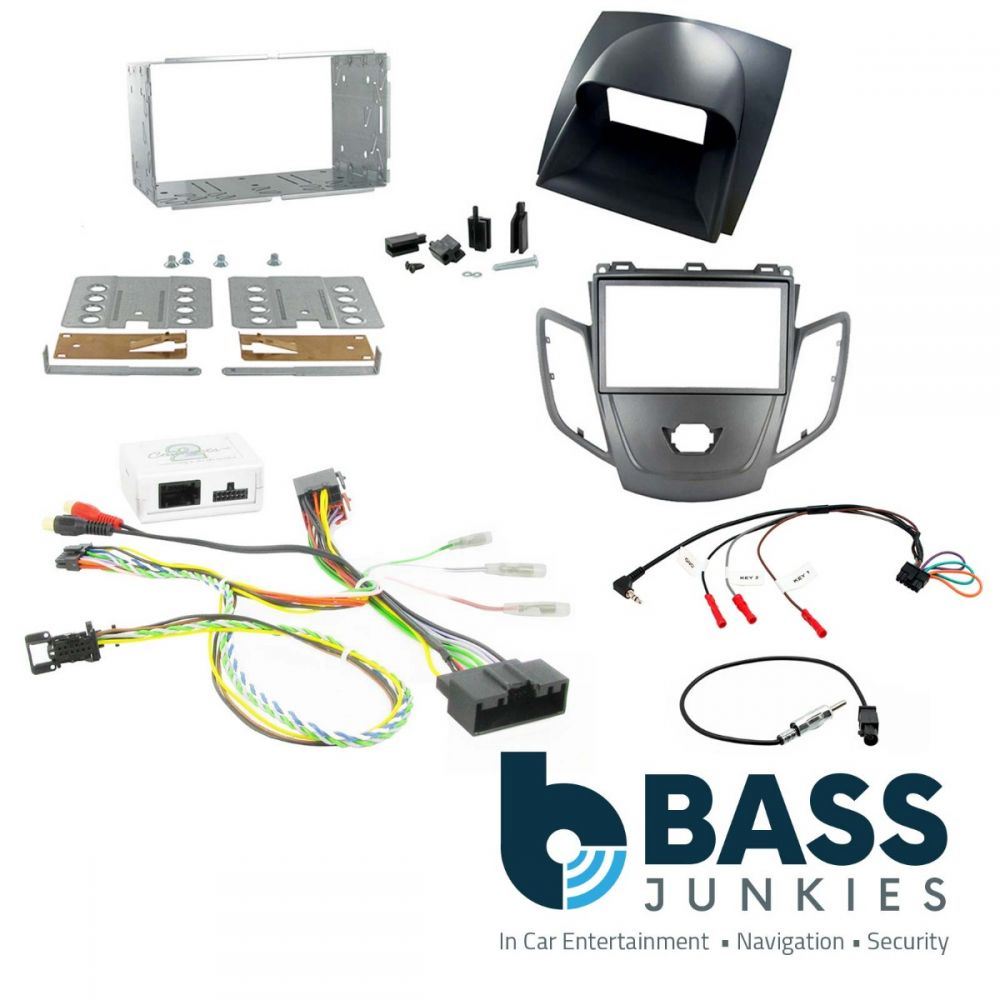 Connects2 CTKFD13 Ford Fiesta MK7 10-12 Graphite/Grey Facia Panel Steering Wheel Interface