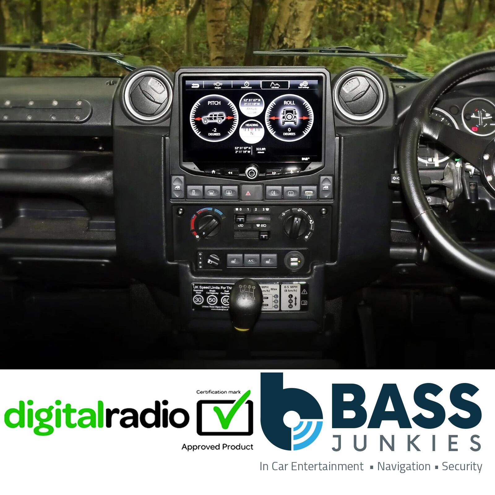 Stinger UN1810E-LR1 - Land Rover Defender 2007- 2016 10″ CarPlay Android DAB HDMI Car AV Screen