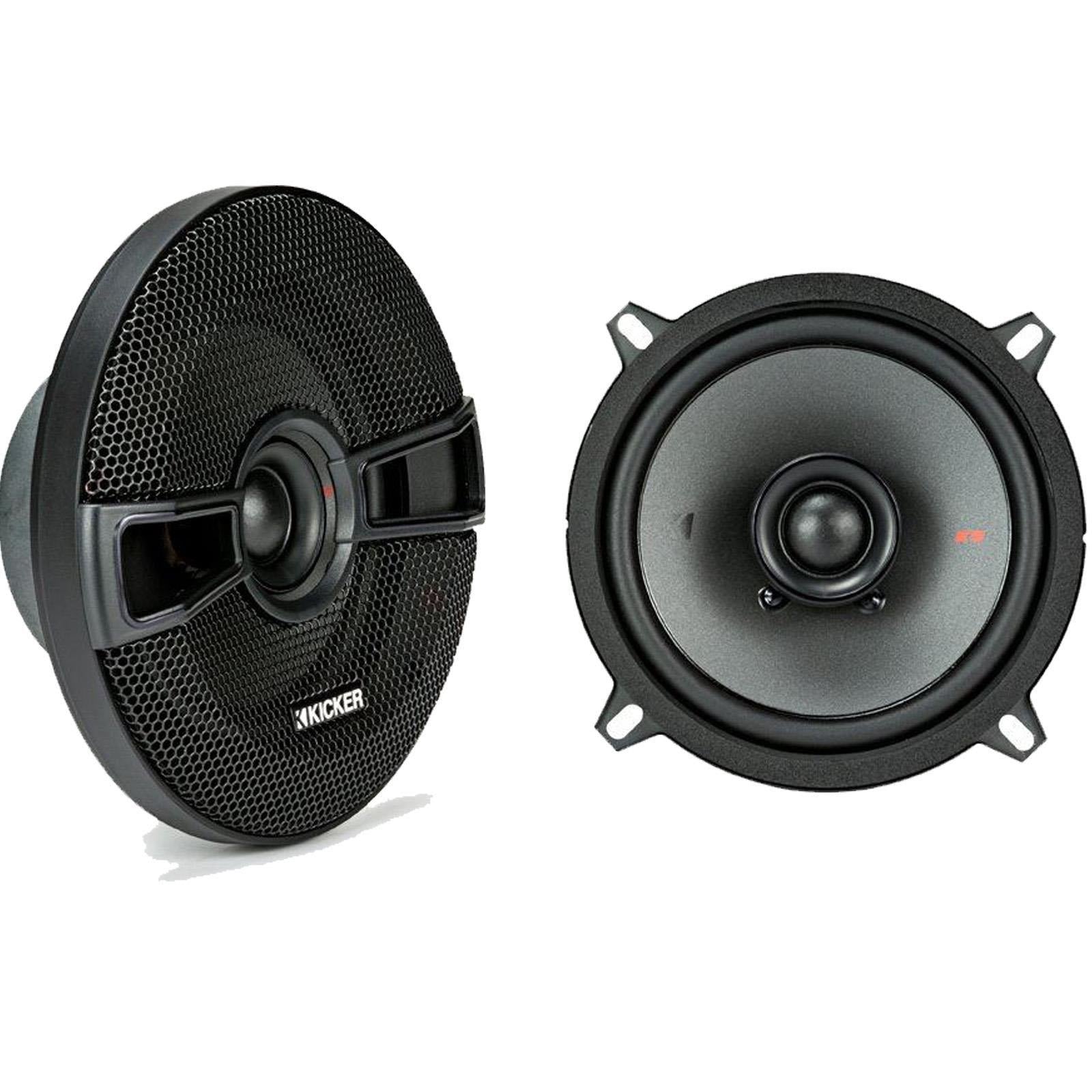 KICKER 41KSC54 2 Way 5.25" inch 13cm 130mm 300 Watts Pair Car Van Door Speakers
