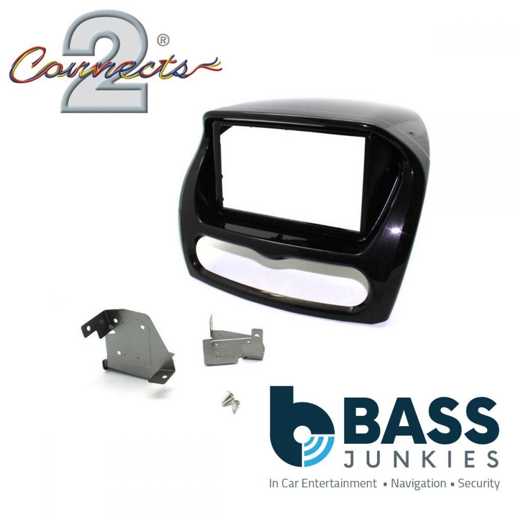Connects2 CT23MT07 Mitsubishi iMiev 2009 Onwards Car Stereo Double Din Fascia Panel (Black)