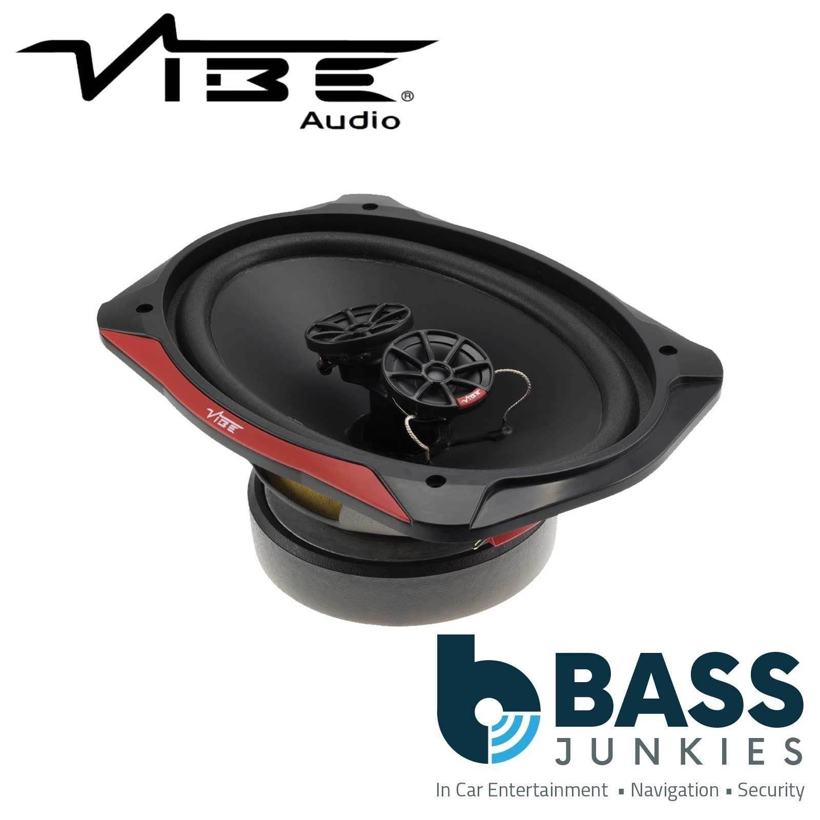 Vibe SLICK693-V7 960 Watts Pair 3 Way 6"x9" Car & Van Rear Shelf Parcel Speakers