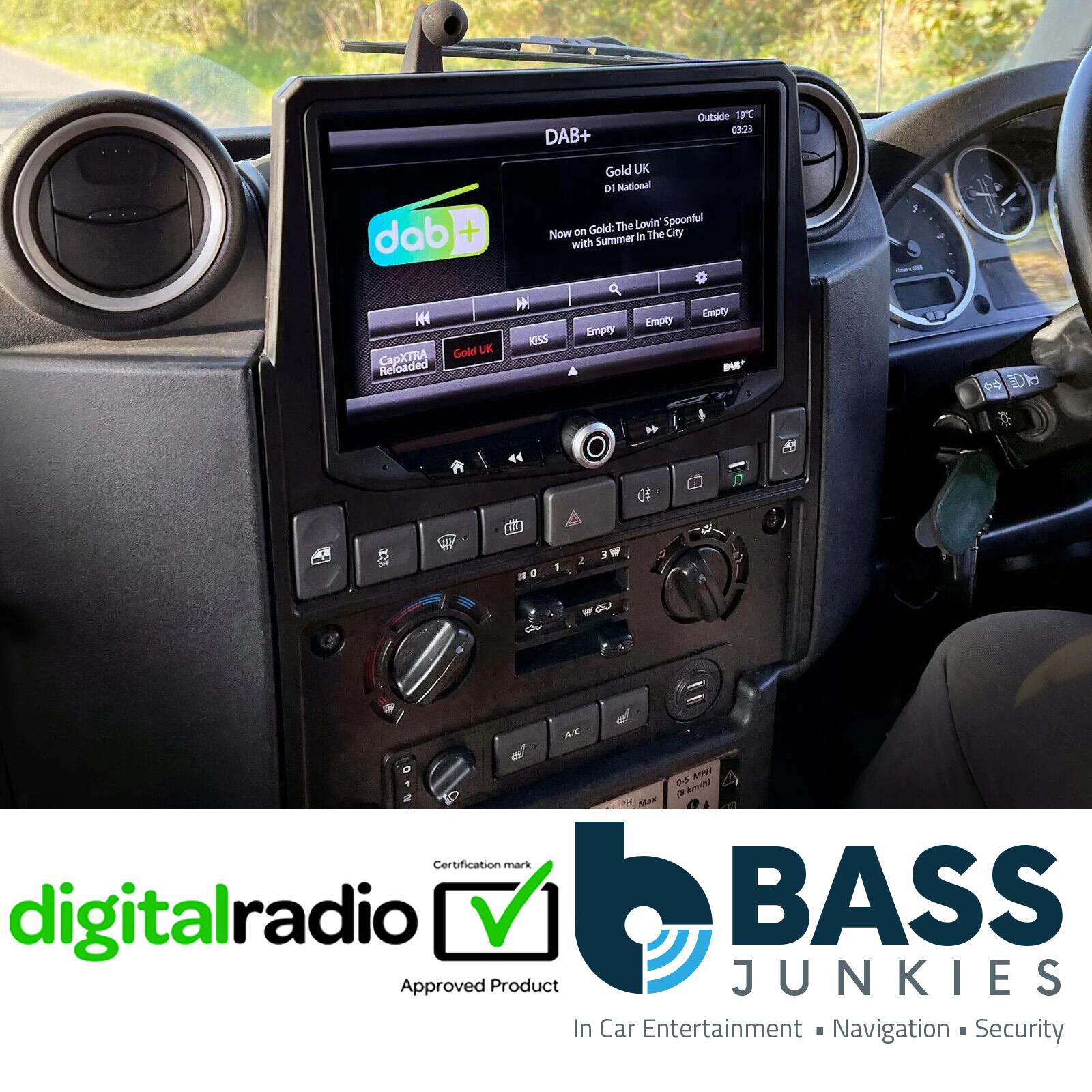 Stinger UN1810E-LR1 - Land Rover Defender 2007- 2016 10″ CarPlay Android DAB HDMI Car AV Screen