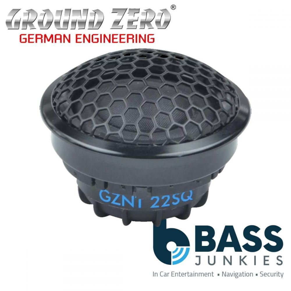 Ground Zero GZNT 22SQ 22 mm 0.87″ High Performance Car Speaker Tweeter