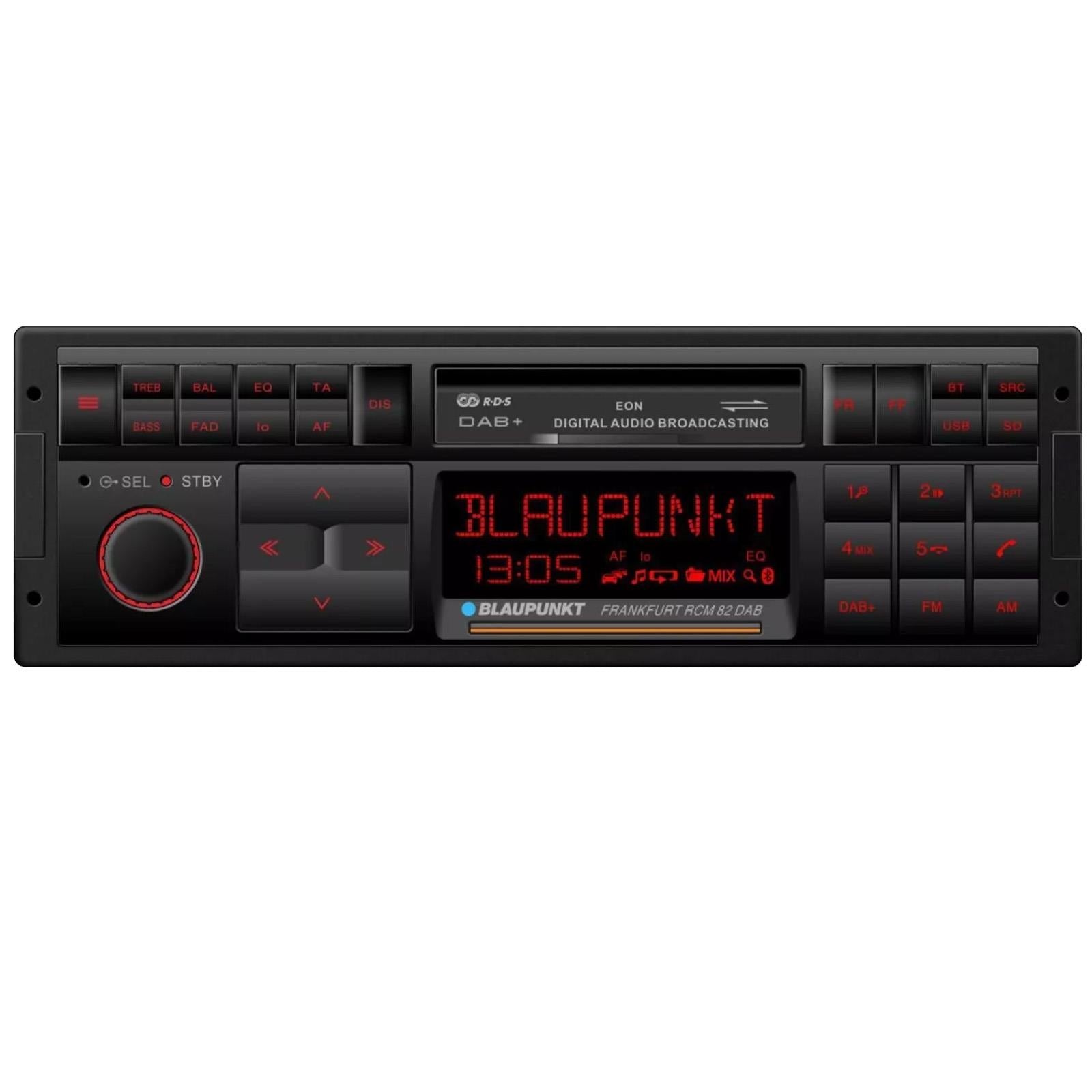 BLAUPUNKT FRANKFURT RCM 82 DAB RETRO CLASSIC CAR STEREO BLUETOOTH USB SD AUX