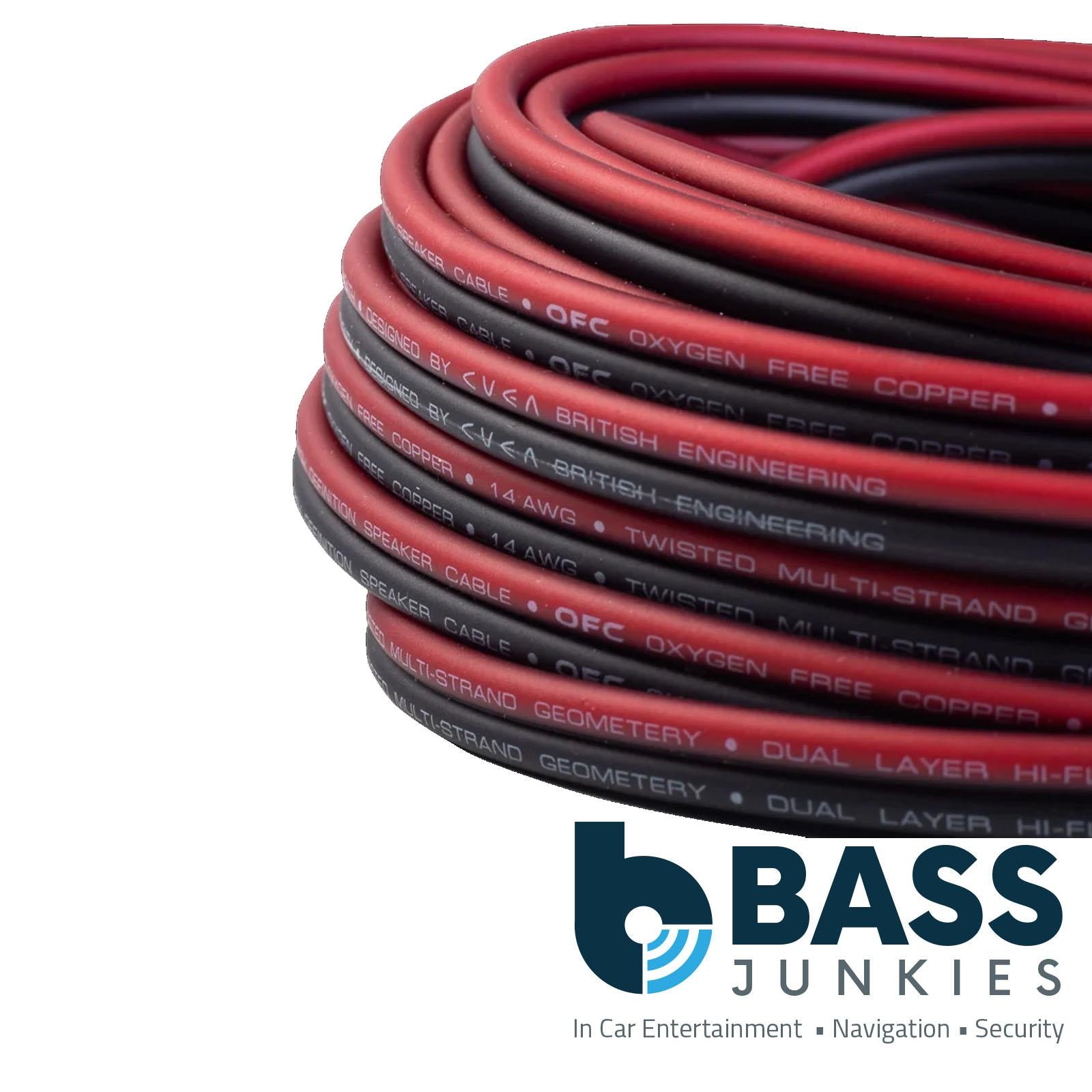 Vibe Critical Link CVEN16SPK-V5 16AWG OFC Car Audio Speaker cable 50m spool