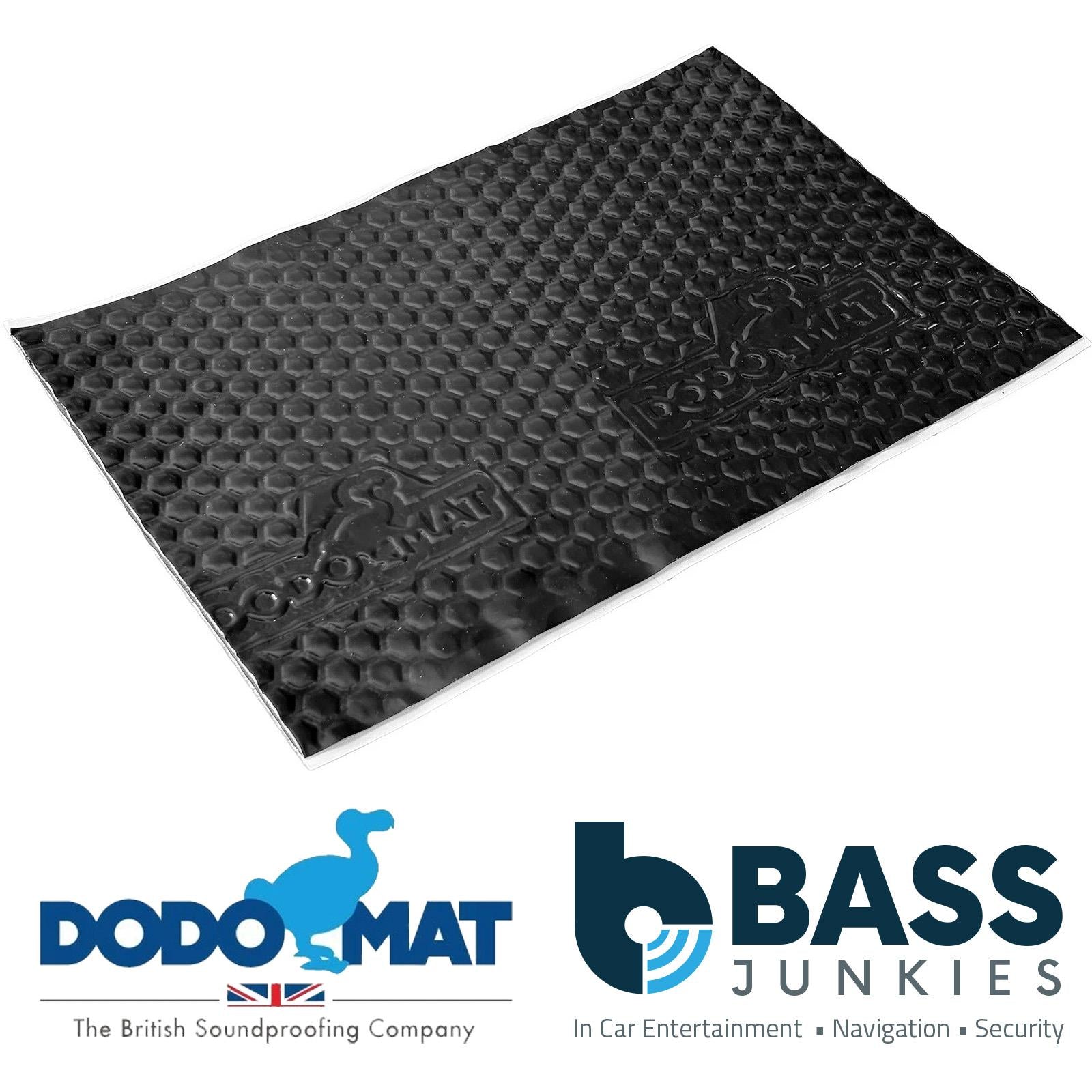 DODO MAT DEADN Pro Black - 30 Sheets 3mm (2.8sq.m) Sound Proofing Vibration Deadening Mat