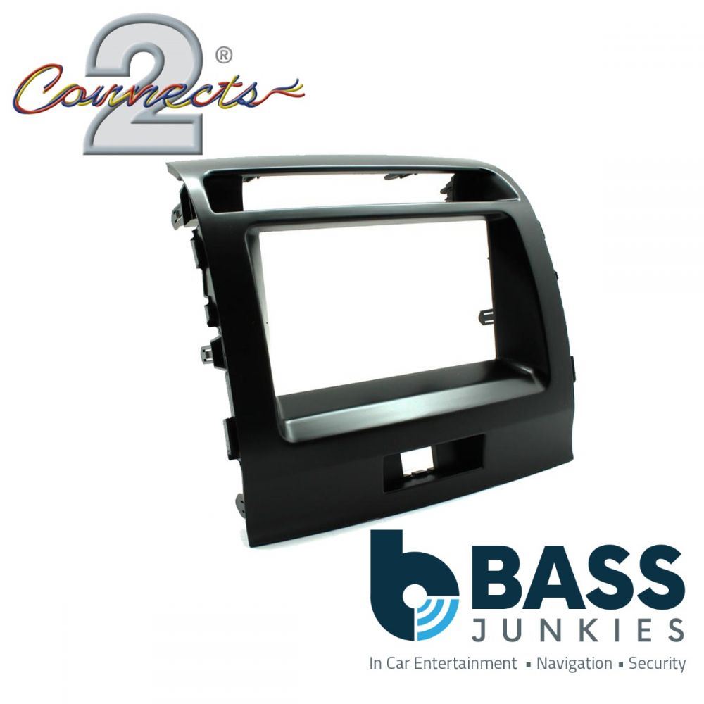 Connects2 CT23TY20 - Toyota Landcruiser 2008 Onwards Double Din Fascia Panel