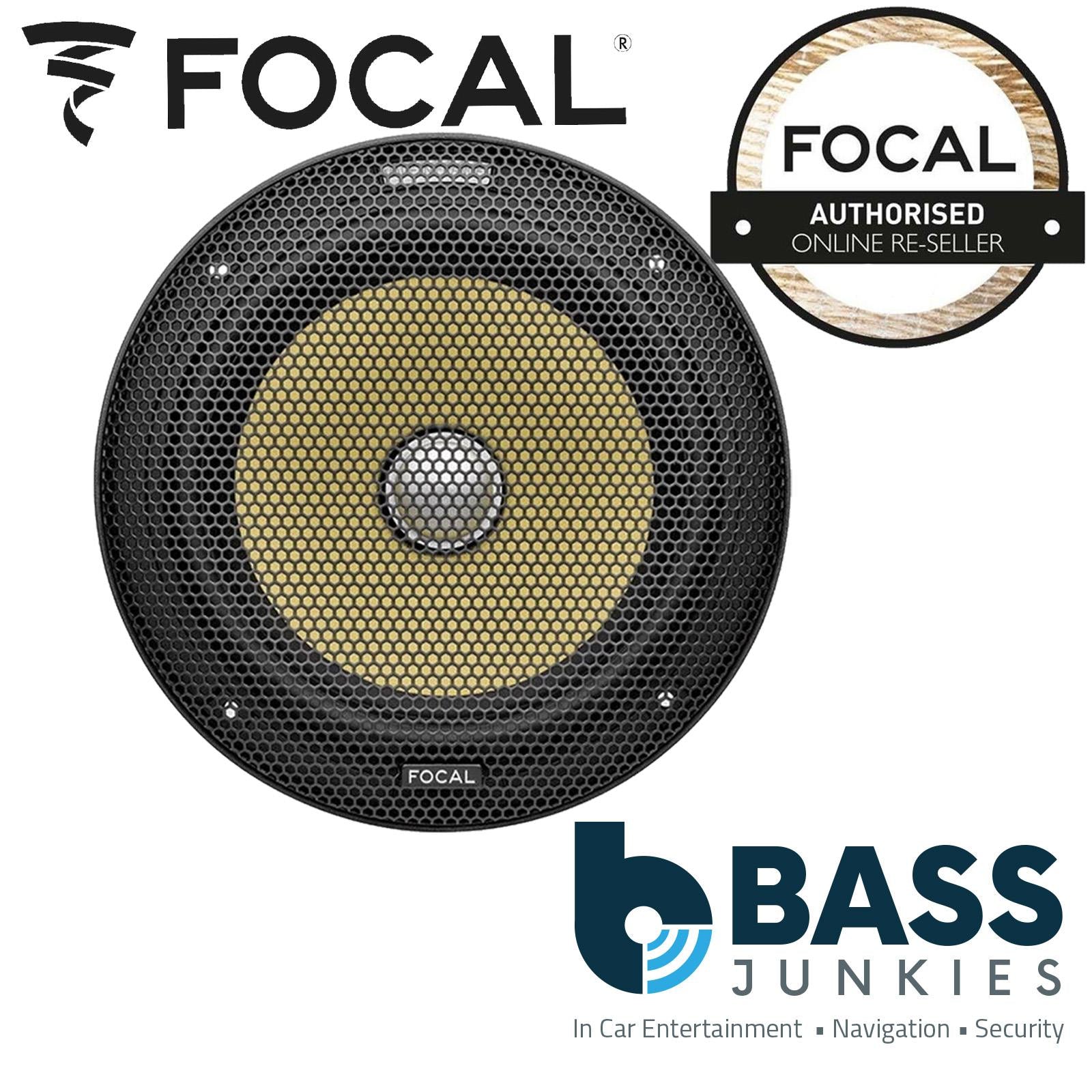 Focal ES165KX2E - ELITE K2 Power, 240 Watts 165mm 6.5" 2 Way Component Kit Car Door Speakers