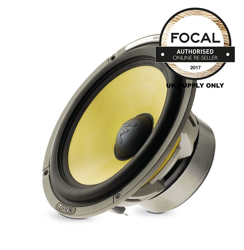 Focal ES165K - ELITE New K2 Power, 200 Watts 165mm 6.5" 2 Way Component Set, TNK Tweeter 100W (RMS)