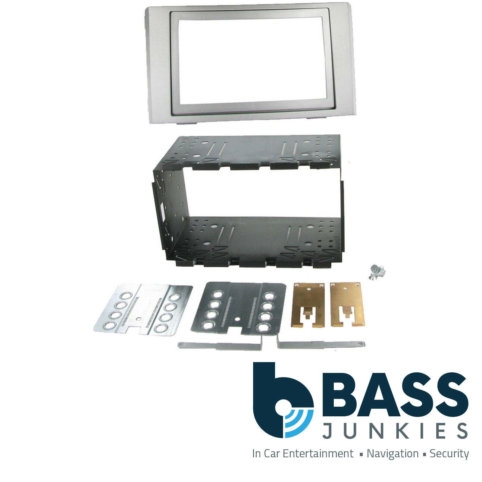 Connects2 CT23IV02 Iveco Daily 2007 - 2014 Car Stereo Double Din Fascia Panel (Silver)