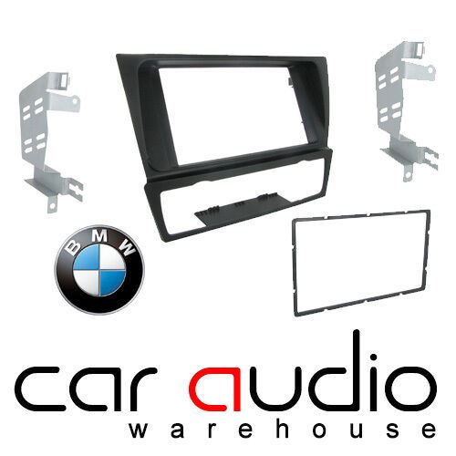 Connects2 CT23BM04 BMW 3-Series 2005 - 2012 Car Stereo Double Din Fascia Panel & Cage Kit