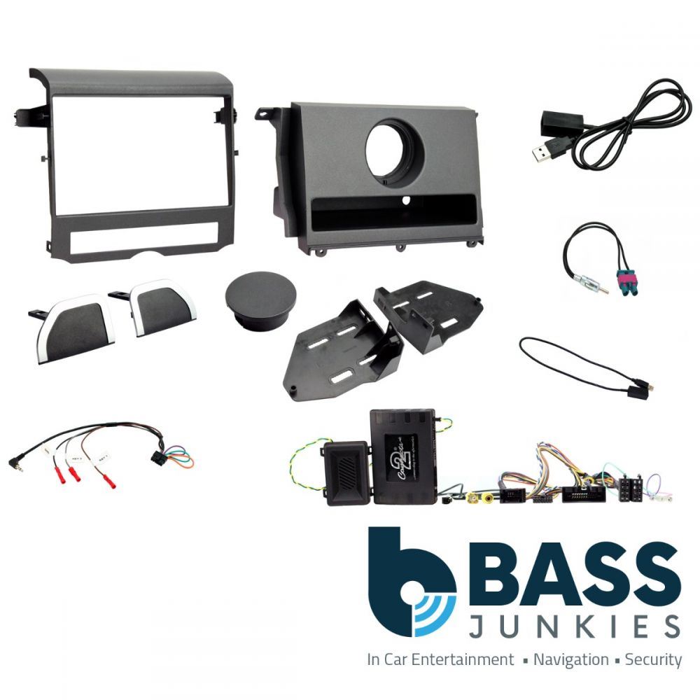 Connects2 CTKLR10 - Land Rover Discovery 2009-2016 Double Din Fascia Installation Kit