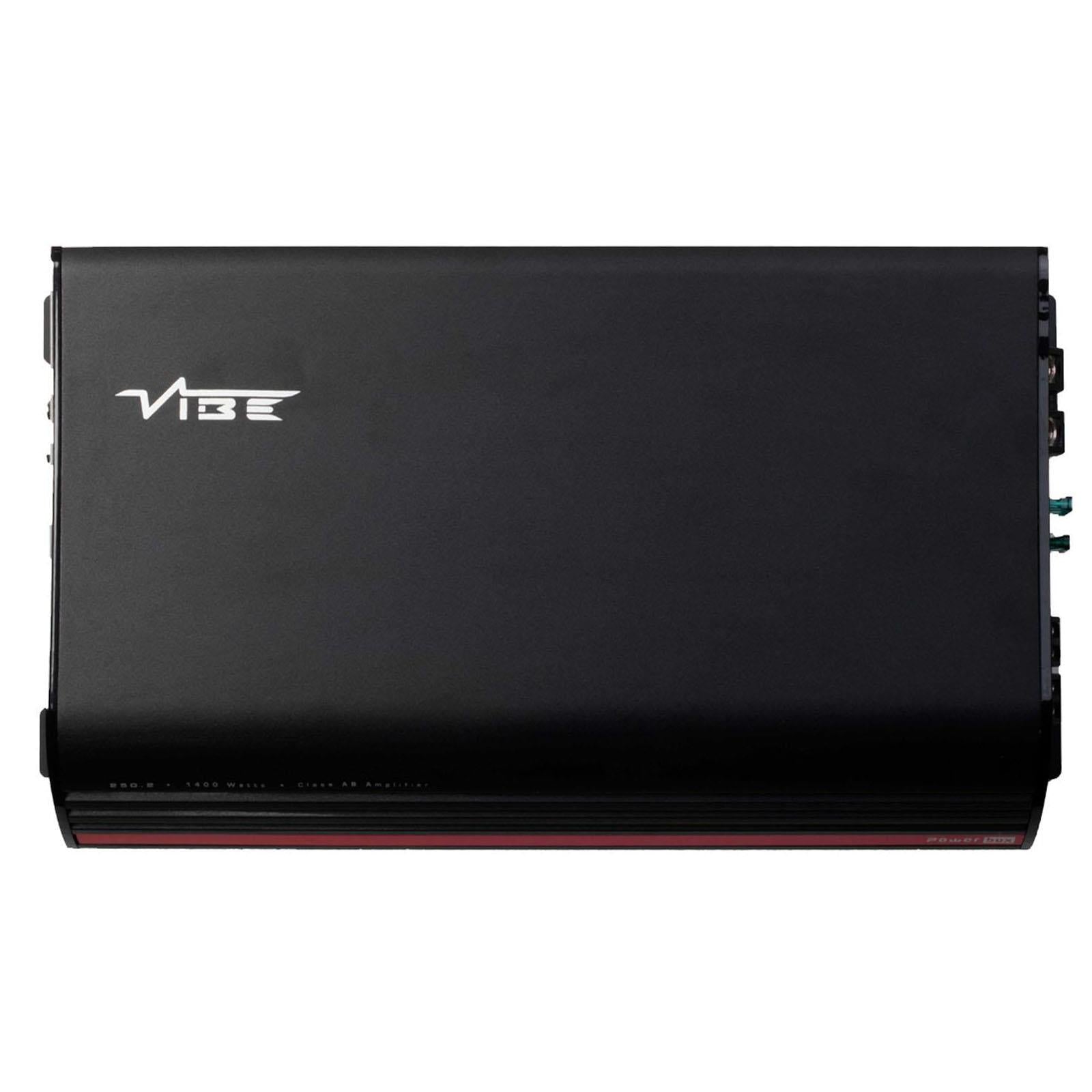 VIBE POWERBOX250.2-V0 - 2 Channel Class AB 1400 Watts Max Car Amp Amplifier