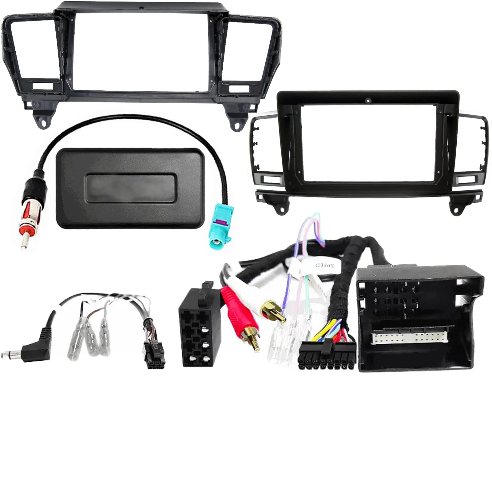 For Mercedes ML GL NON Amplified 12 - 15 Fascia Panel for 9" Android Car Radio