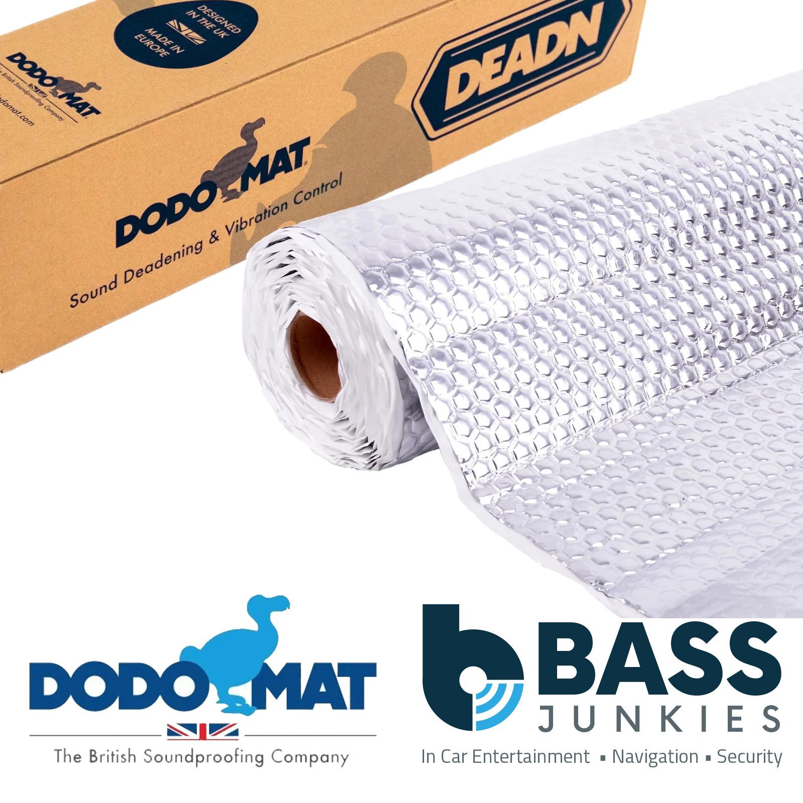 Dodo Mat DEADN Hex Roll - 5.8m Sheet (3.5sq.m) Sound Deadening Vibration Proofing Damping Mat