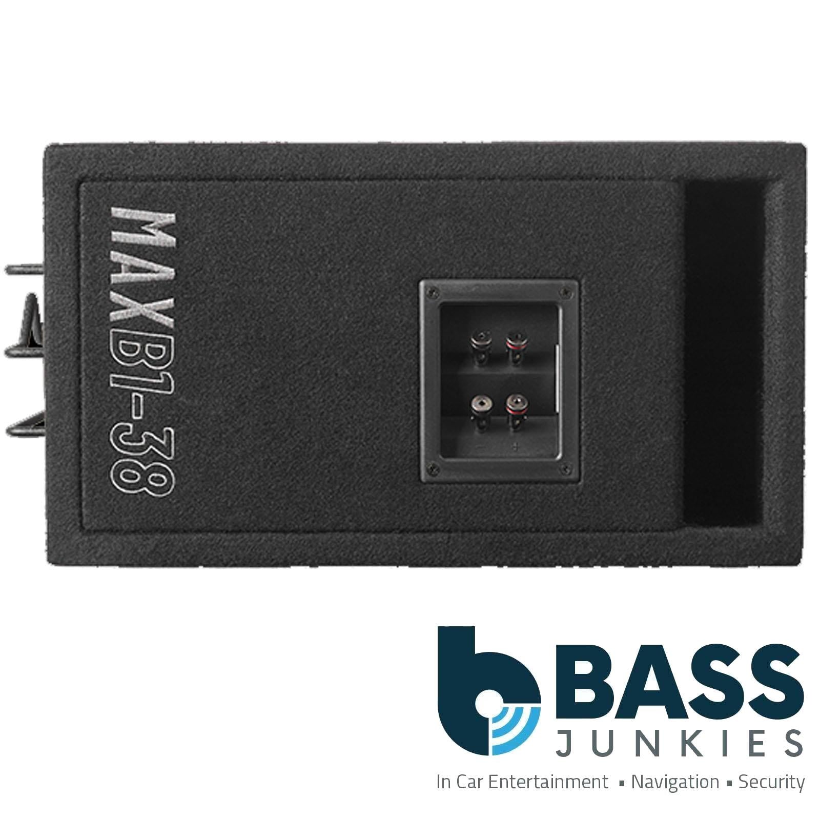 Gas MAX B1-38 - 3000 Watts 8 Inch 20cm Triple Vented Enclosure Car Subwoofer