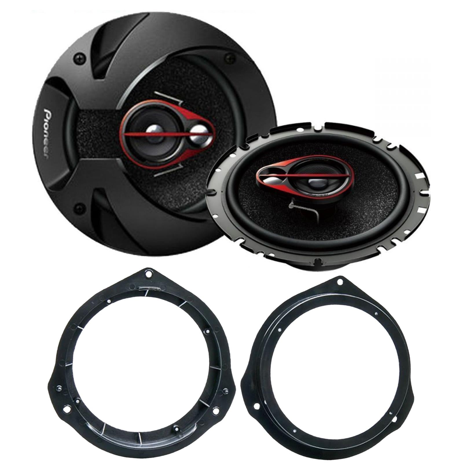 Mercedes C Class 07-14 Pioneer 16cm 6.5" 540 Watts 2 Way Rear Door Car Speakers
