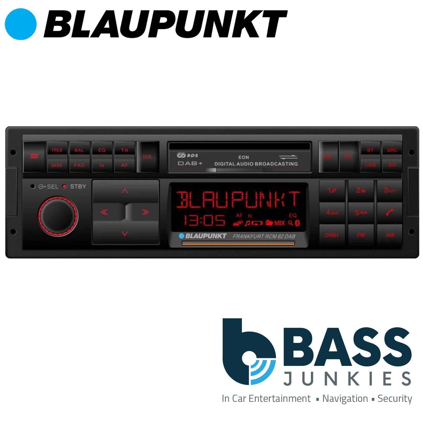 BLAUPUNKT FRANKFURT RCM 82 DAB RETRO CLASSIC CAR STEREO BLUETOOTH USB SD AUX