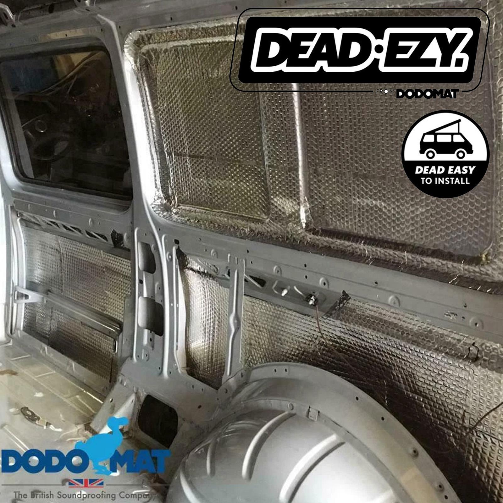 Dodo Mat DEAD-EZY Roll - 5m Roll (2.5sq.m) Sound Deadening Vibration Proofing Mat