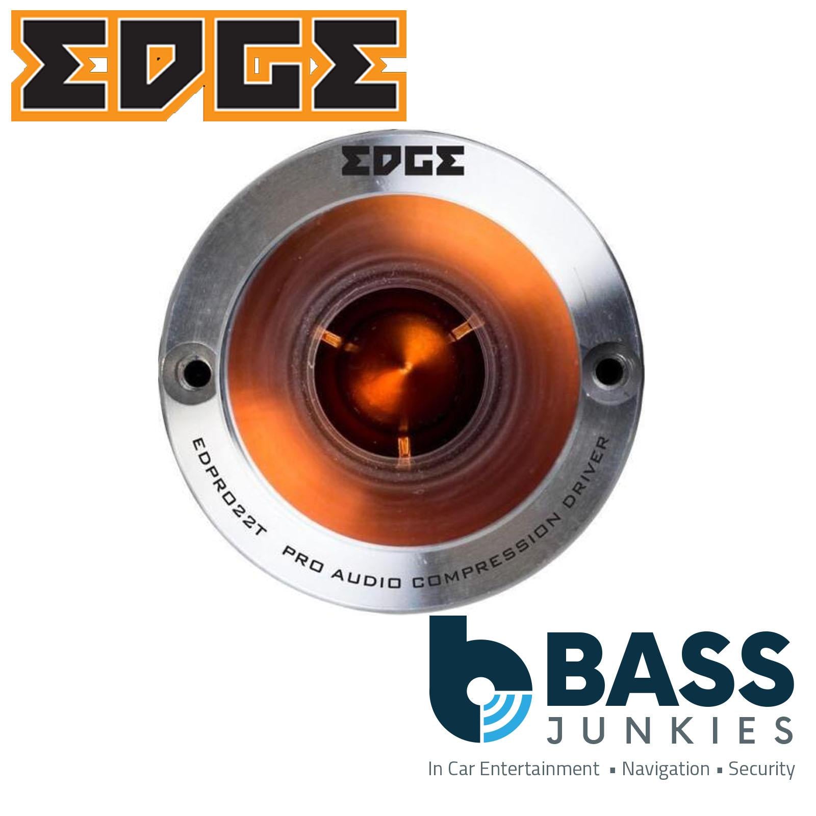 Edge EDPRO22T-E4 300 Watts 2.2" Car Bullet Tweeter (Single)