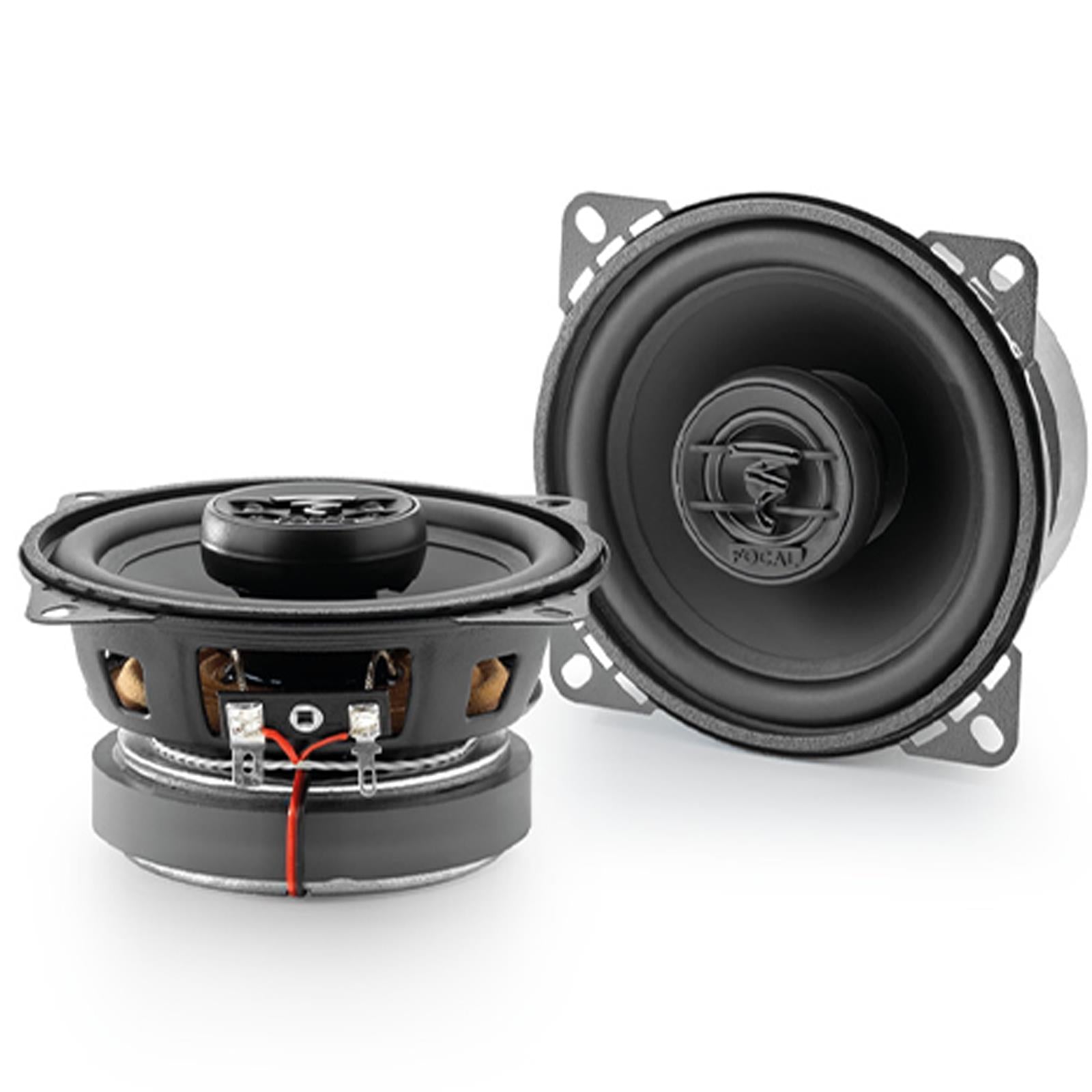 Focal Auditor 120 watts 4" Car Coaxial Door Speakers + Grills (PAIR) 10cm 100mm