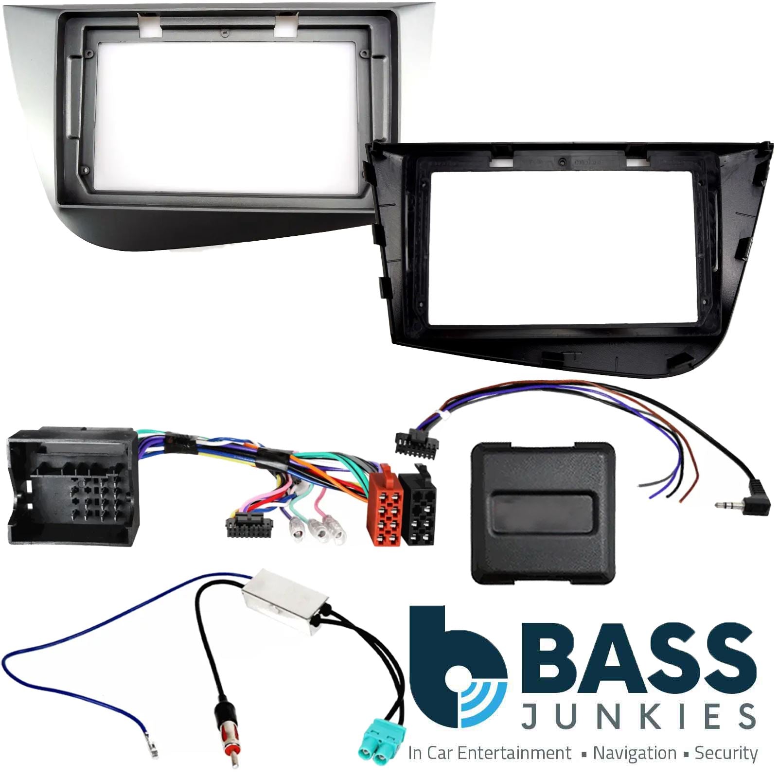 Kenwood 9" CarPlay Android Car Stereo Fitting Kit For Seat Leon RHD 2005 - 2012