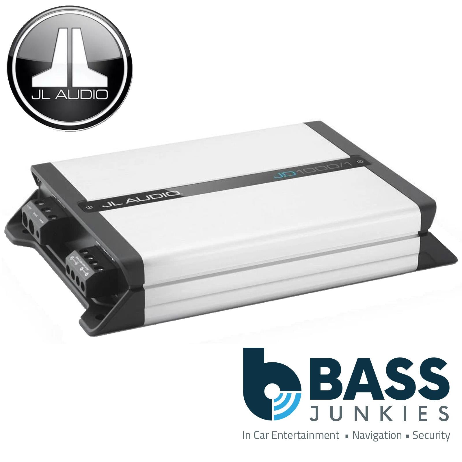 JL Audio JD1000/1 Monoblock Class D Amp – 1000W x1 @ 2Ω / 600W x1 @ 4Ω (14.4V)