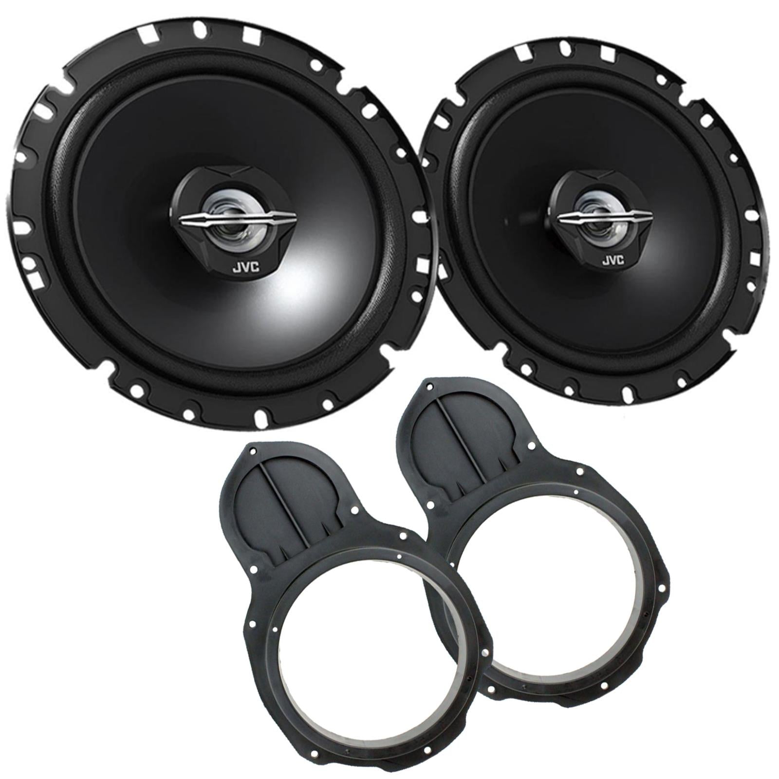 VW Passat  B6 06-2014 JVC 17cm 6.5 Inch 600 Watts 2 Way Front Door Car Speakers