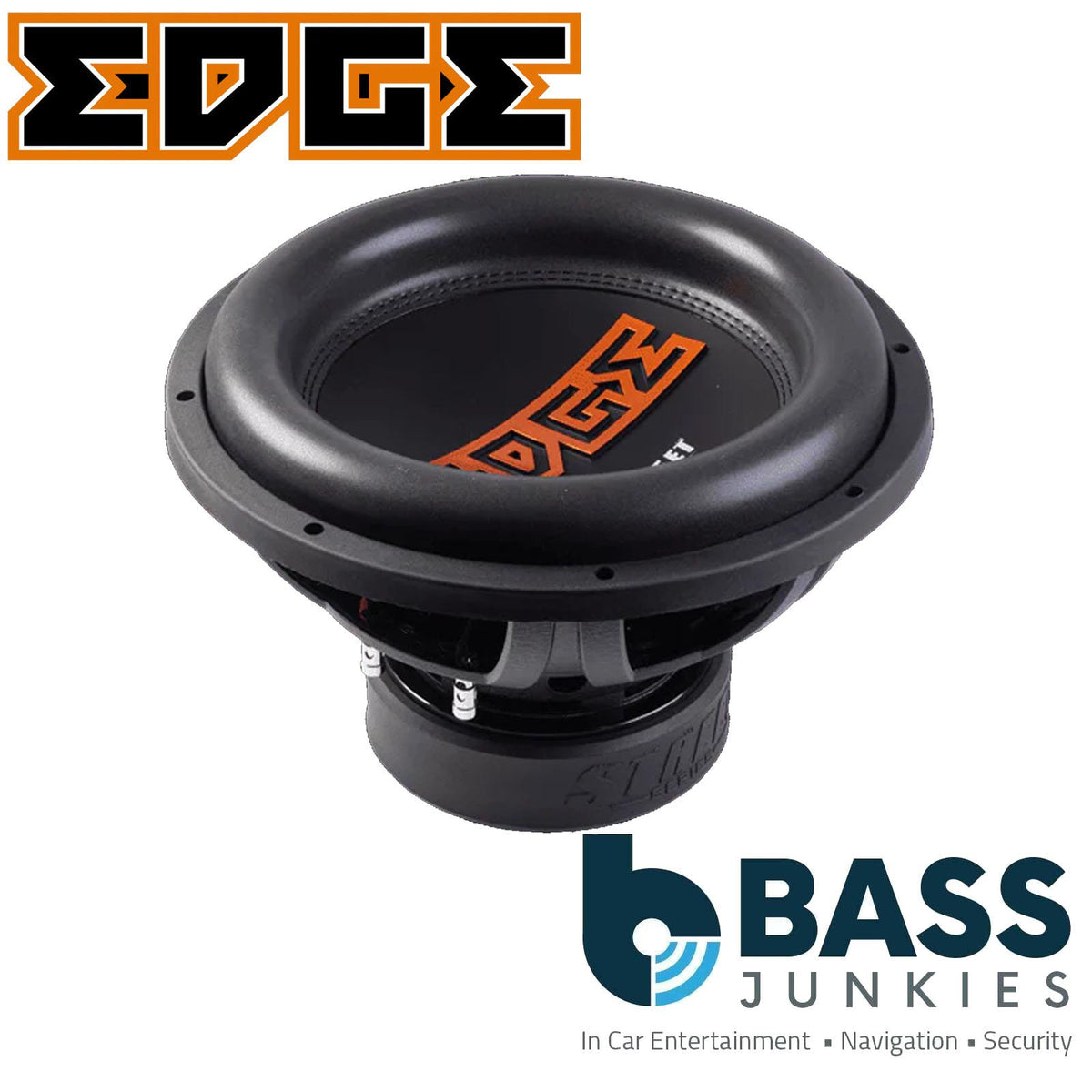 EDGE Street Series EDS15D2-E3 - 15 inch 3700 Watts Bass Car Audio Subwoofer
