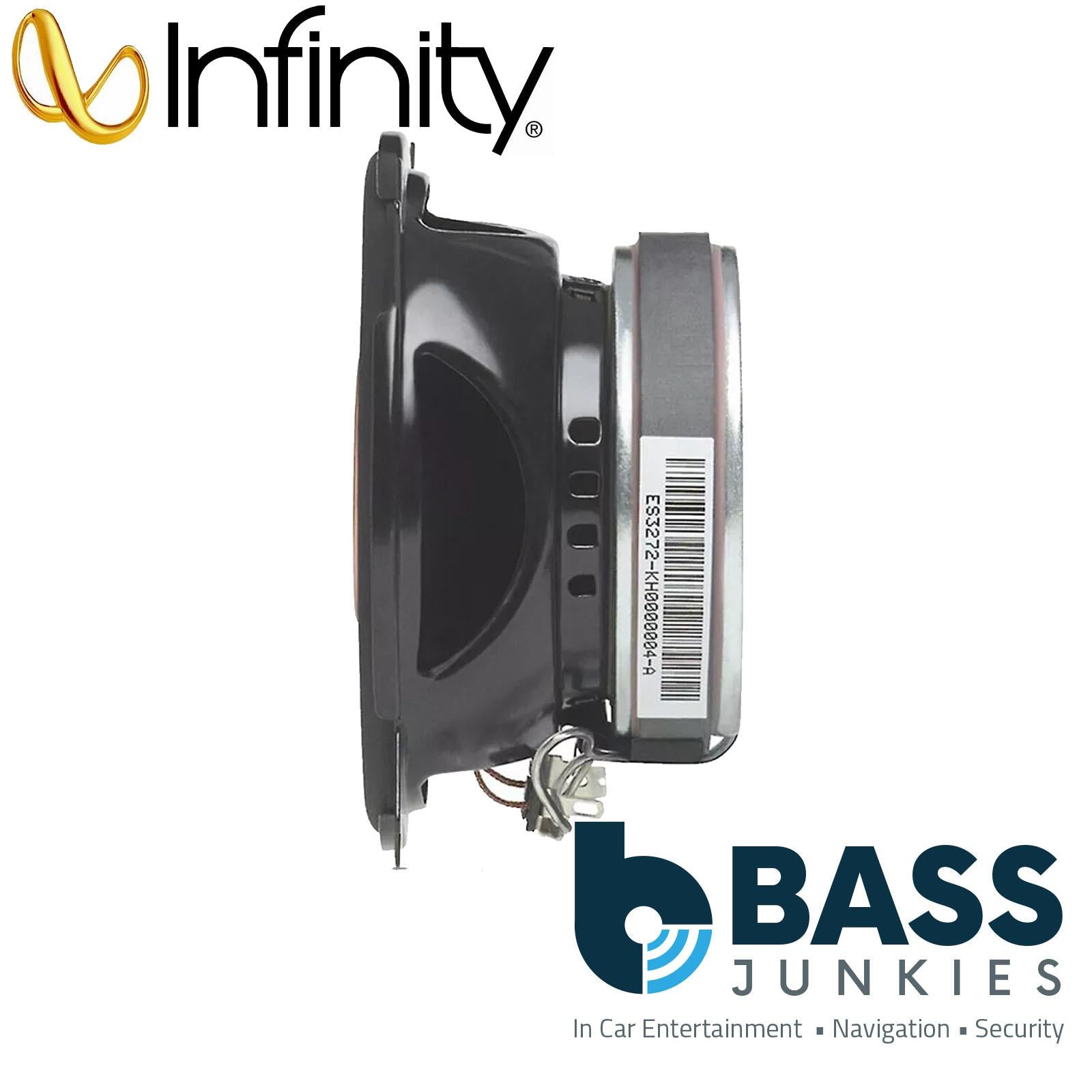 Infinity By Harman REF4032CFX - 10cm 4" Inch 105 Watts Car Dash Speakers Pair