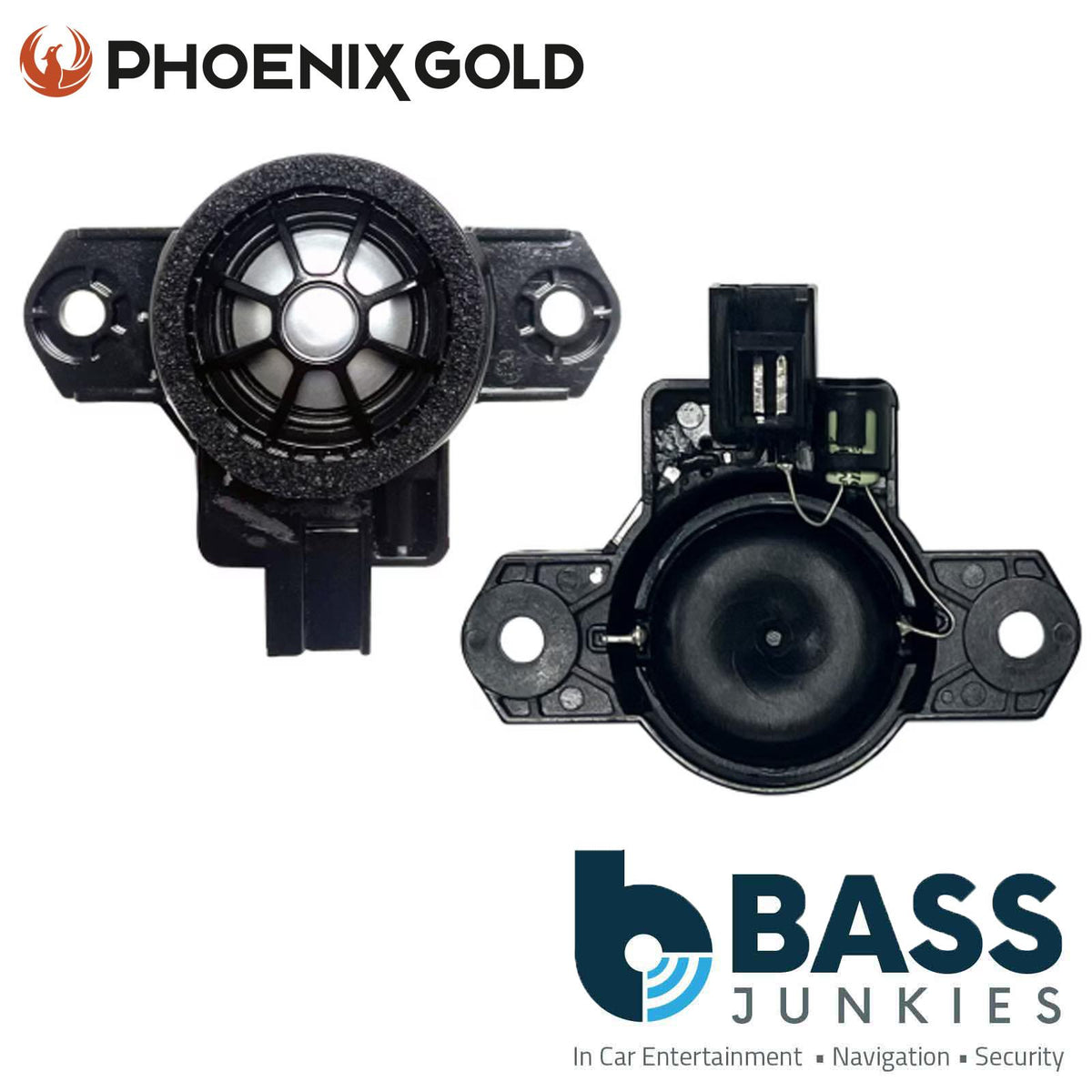 Phoenix Gold ZDSV25T 40W Volvo Tweeter Upgrade Kit 25mm Titanium Domed Tweeters