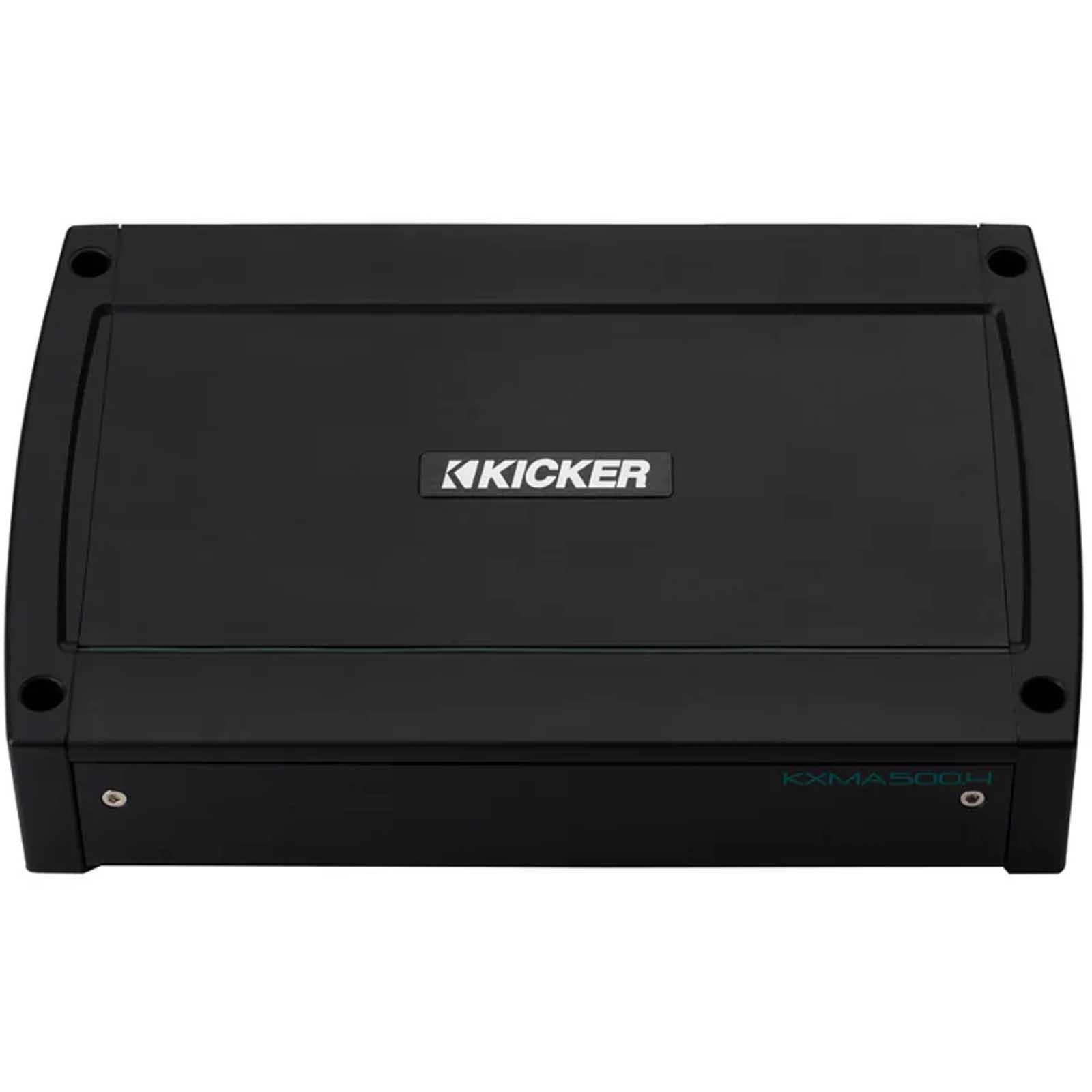 Kicker 48KXMA5004 - 500 Watts 4 Channel Class D Marine Amp Amplifier