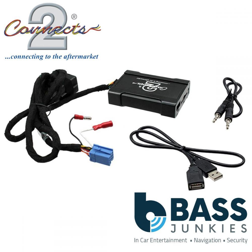 Connects2 CTAVGUSB003 Volkswagen Golf Passat Polo and Other Models Car USB SD AUX Interface Adapter
