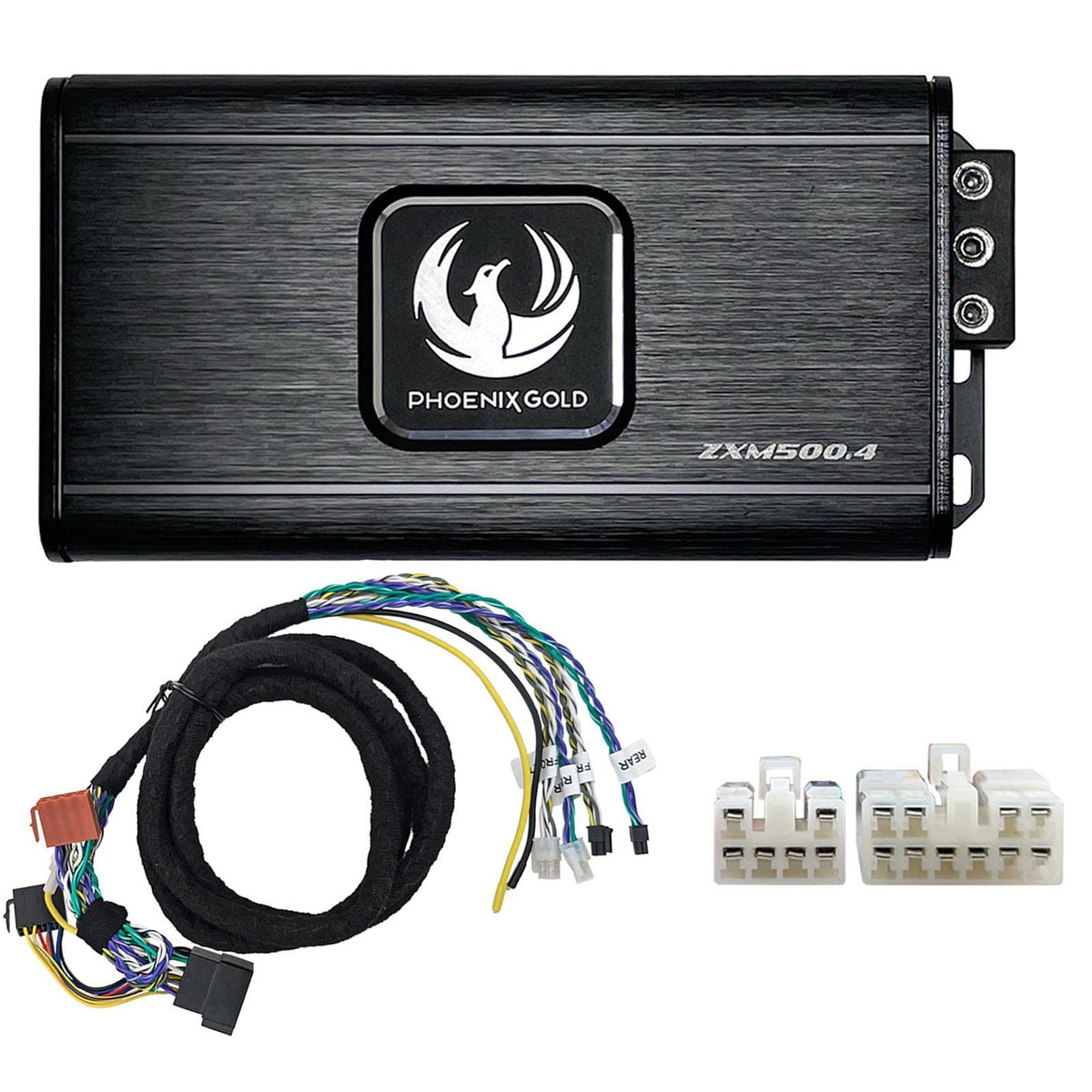 Phoenix Gold 500 Watts 4 Channel Car Amplifier Kit Toyota Highlander I 2001-07