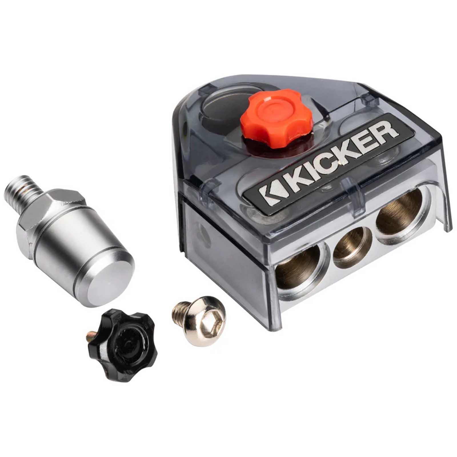 Kicker 50BT4S - Battery Terminal 4 Way Distribution Block Multi Amp