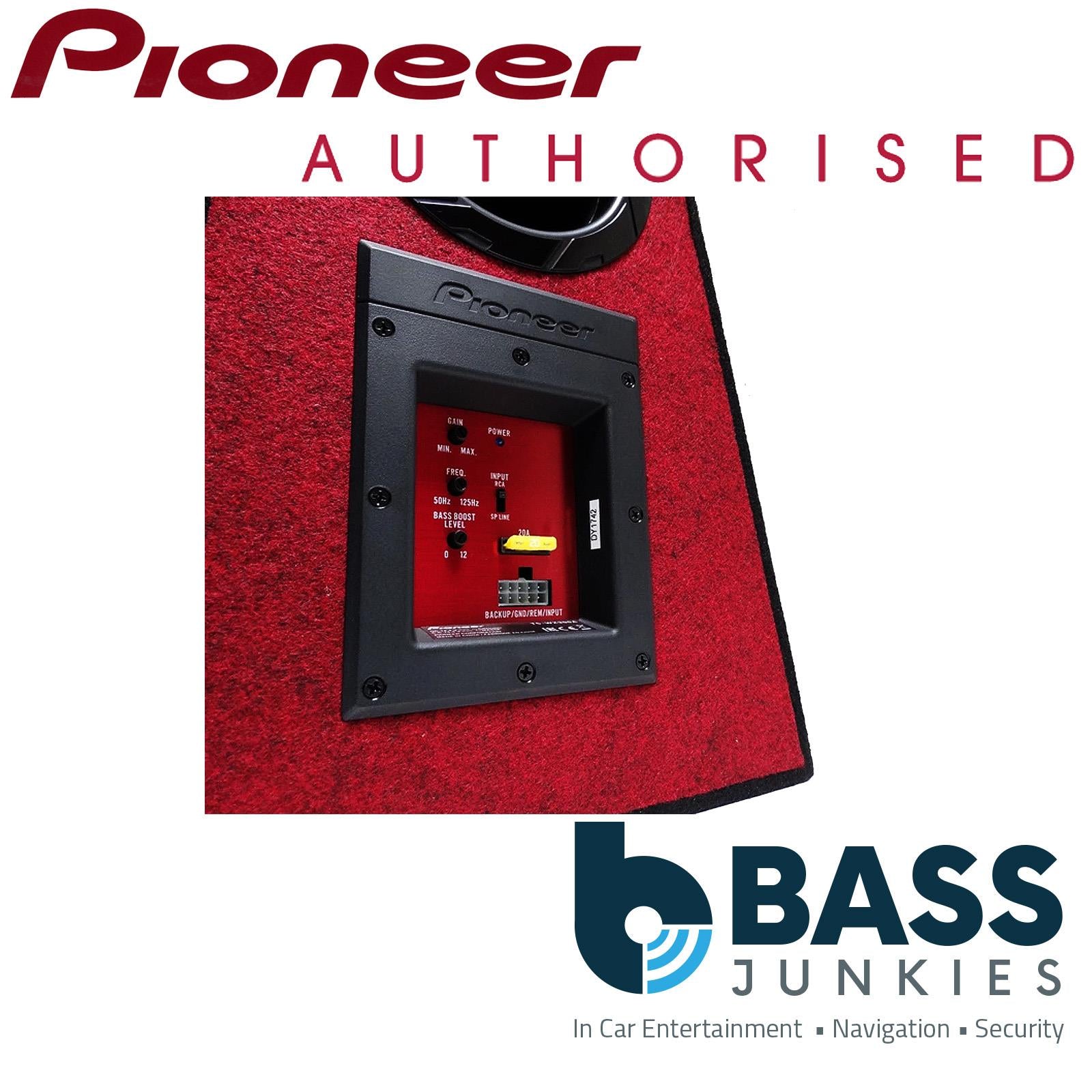 Pioneer TS-WX300A 12" 1300 Watts Amplified Car Sub Subwoofer Bass Box Enclosure
