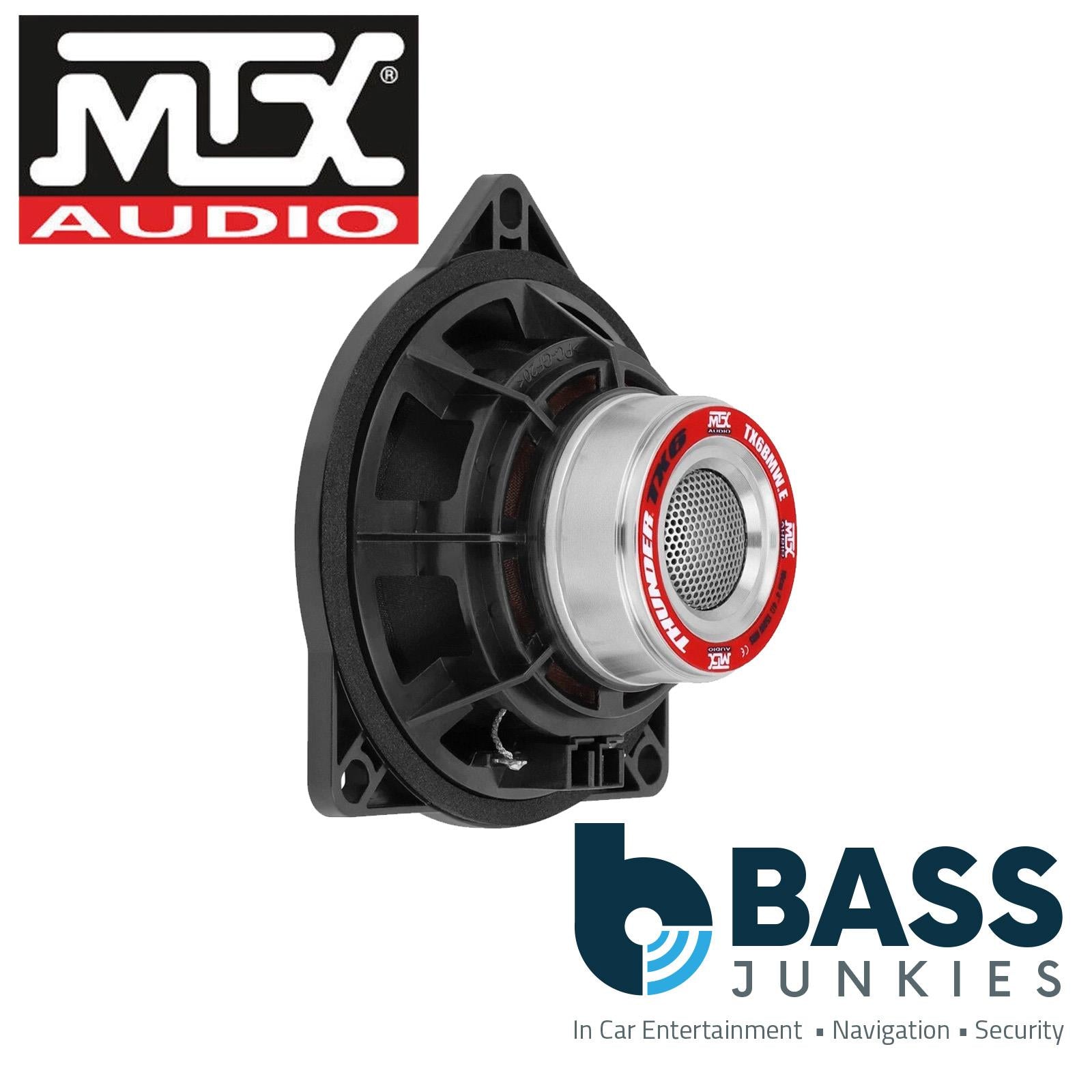 MTX TX6BMWE - BMW & Mini Underseat Subwoofers Car Door Speakers & Tweeters Upgrade Kit
