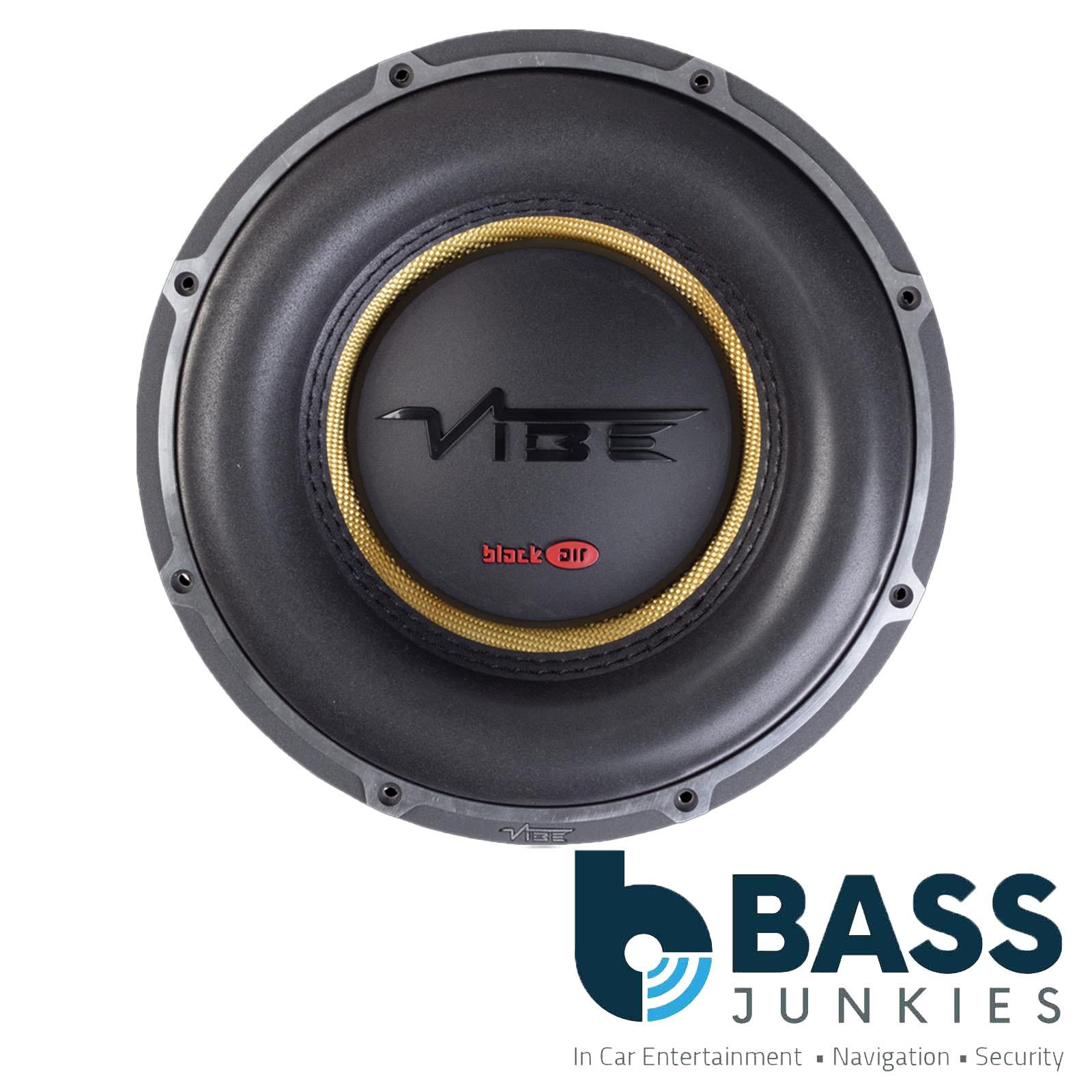 Vibe BA10D2-V5 - 10" 2250 Watts Dual 2 Ohm Car Van Sub Subwoofer