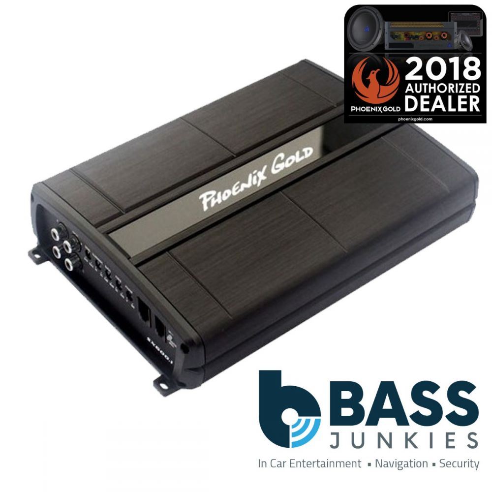 Phoenix Gold SX1200.5 - SX Series 1200 Watts 5 Channel Car Audio Amplifier