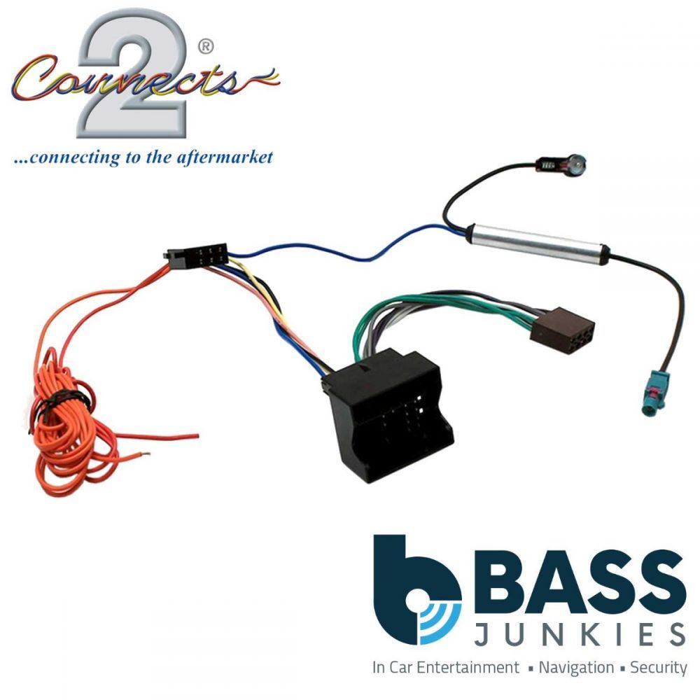 Connects2 CT20CT04 - CITROEN Varied Vehicle (ISO Aerial) Car Stereo Radio ISO Harness Adaptor Wiring