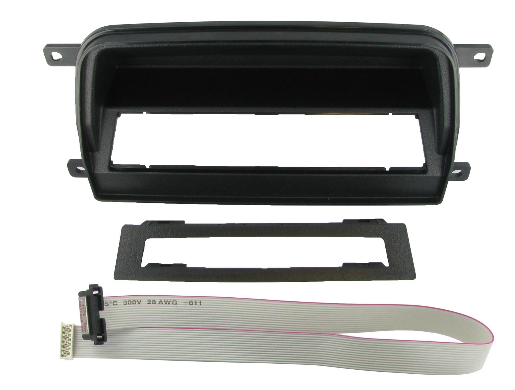 Connects 2 CTKBM01 - BMW 3 Series E90/E91/E92/E93 2005 - 2012 Double Din Facia & Steering wheel Interface Fitting Installation Kit (Automatic A/C models)