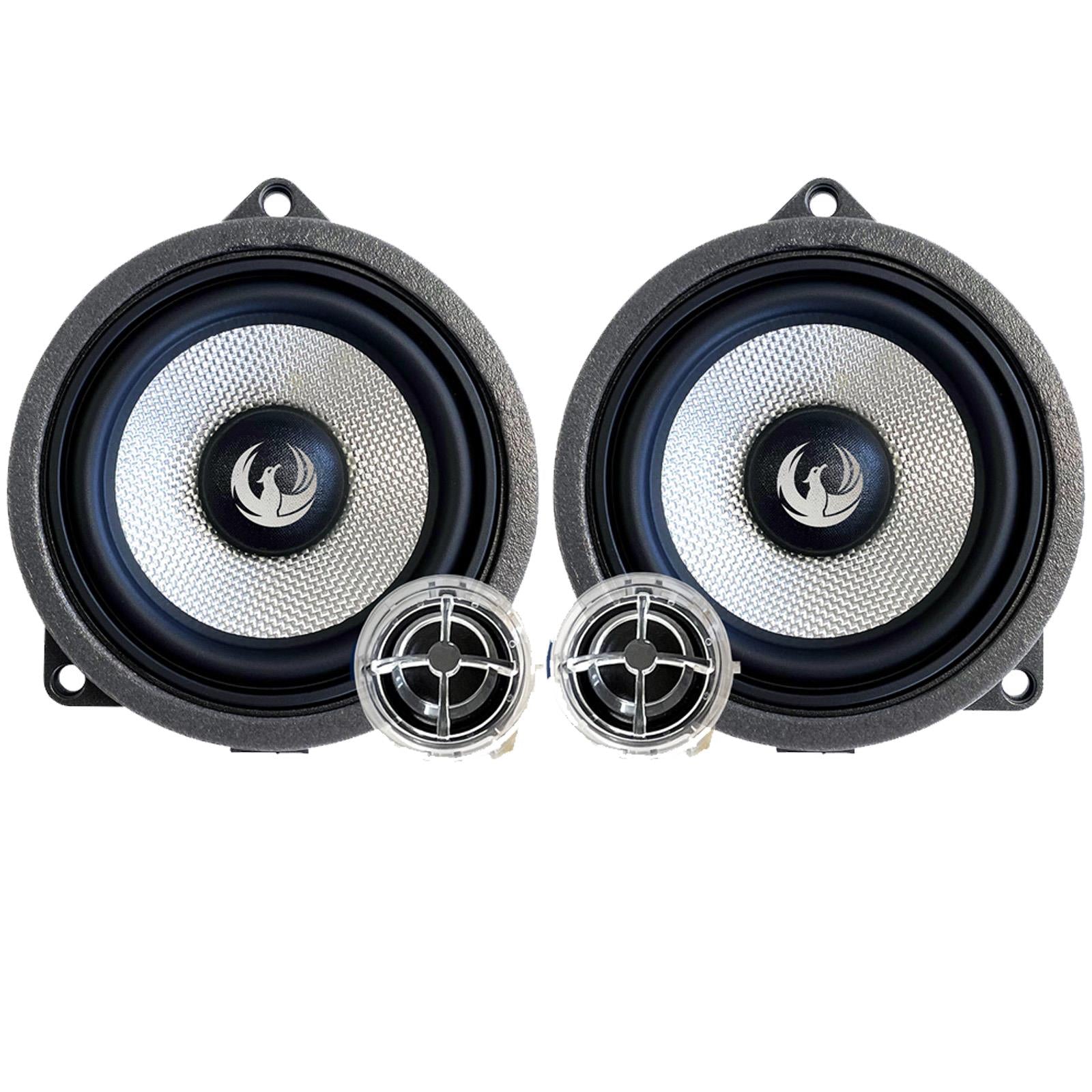 Phoenix Gold - BMW 2-Series F22, F23, F44, F45, F46, F87 2014 On Front Door Car Speaker Upgrade Kit Pair