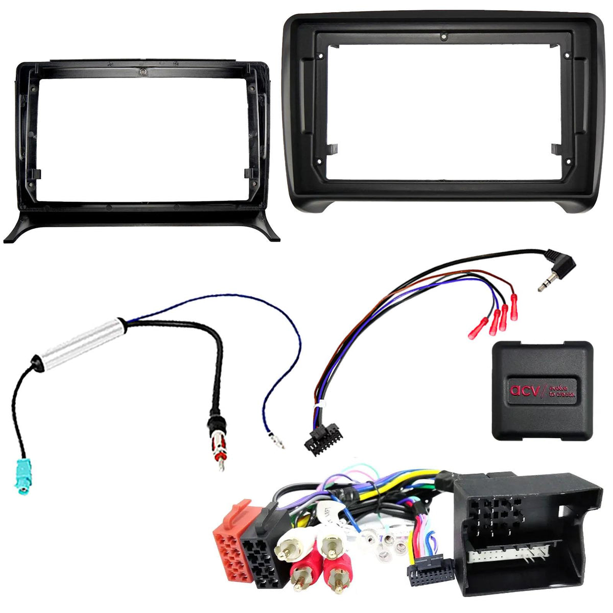Audi TT 8J 2006 - 2014 Fascia & CAN Bus Fitting Kit for 9" Android Car Stereo