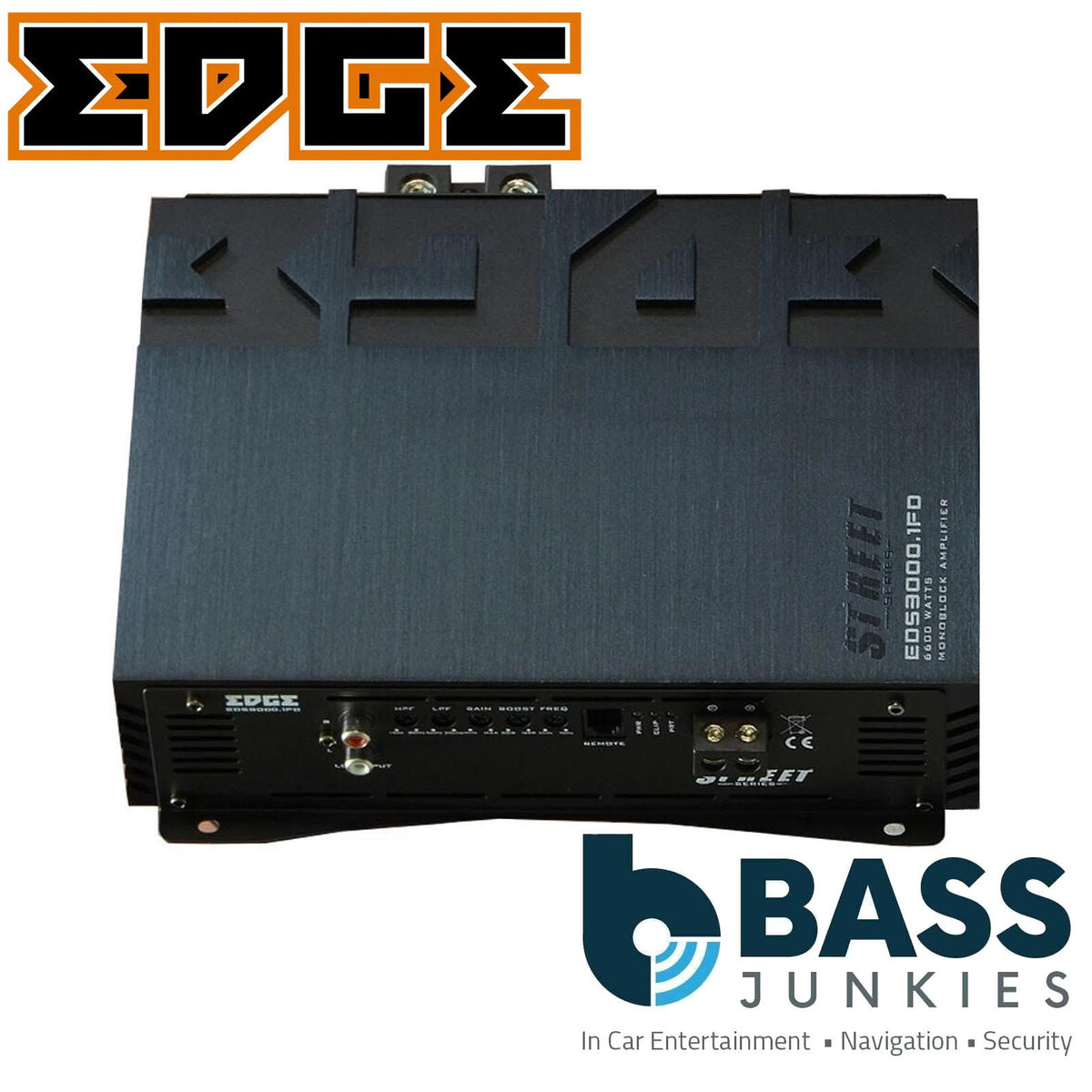 EDGE Street Series EDS3000.1FD-E3 - 6600 Watts Car Monoblock Amplifier