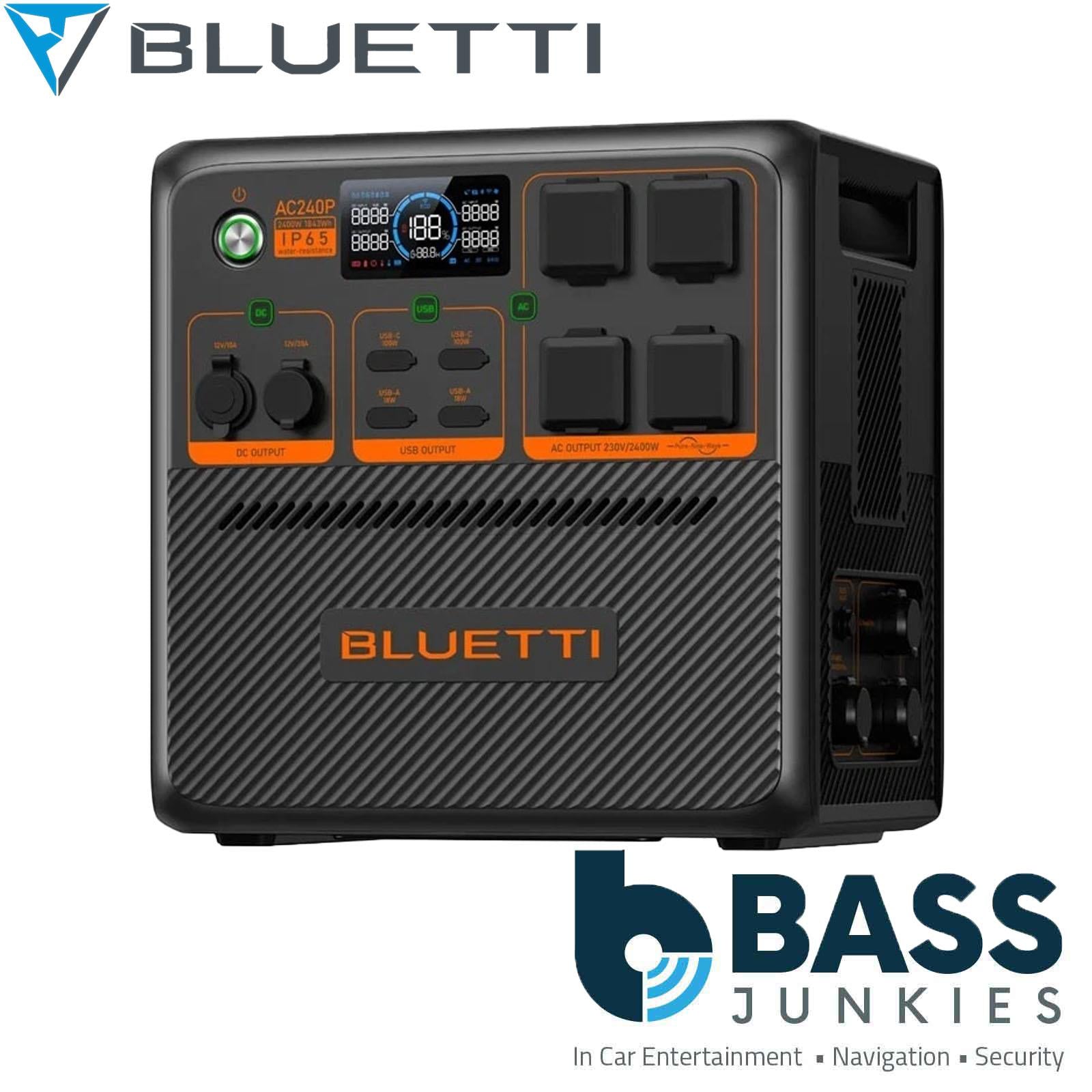 BLUETTI AC240P - Portable Power Station 2,400W, 1,843Wh