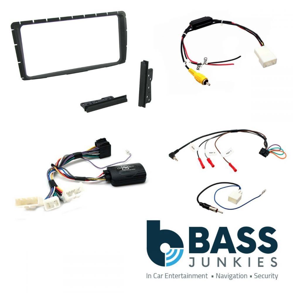 Connects2 CTKTY10 - Toyota Hilux 2012-2015 Double Din Fascia Installation Kit