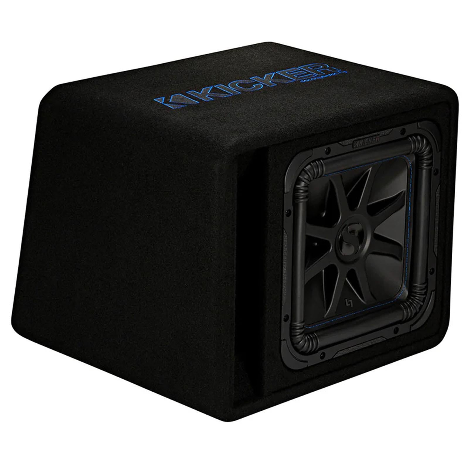 Kicker 44VL7S122 - 1500W 12" Solo-Baric L7S Loaded Car Subwoofer Enclosure 2 Ohm