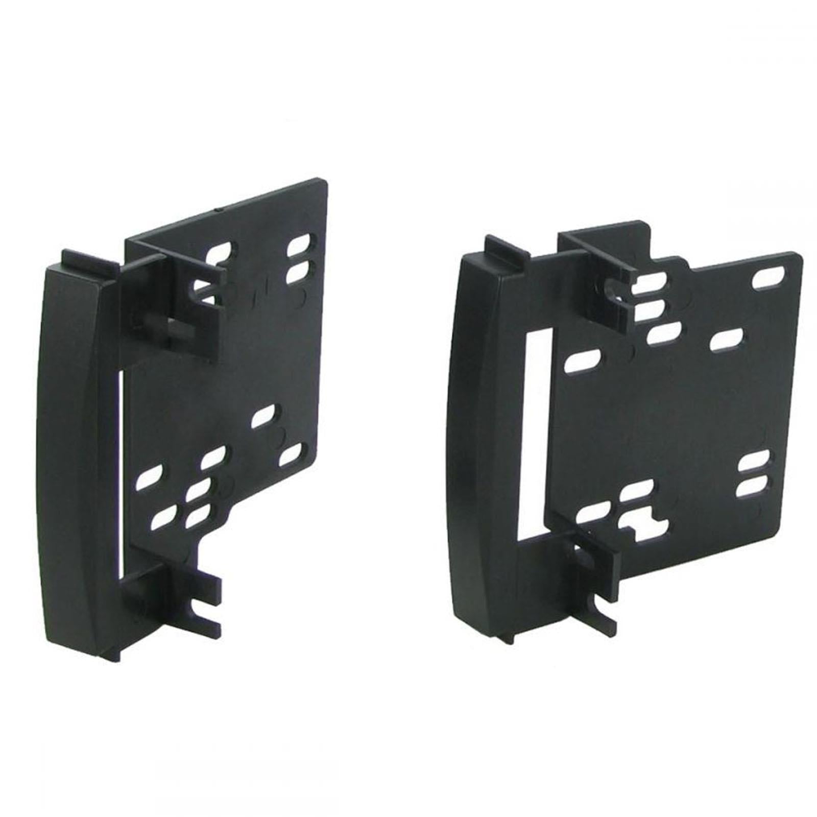 Connects2 CT24CH07 - Chrysler 200, 300C, Aspen, Sebring, Town-And-Country Side Brackets For Double Din Fascia Panel