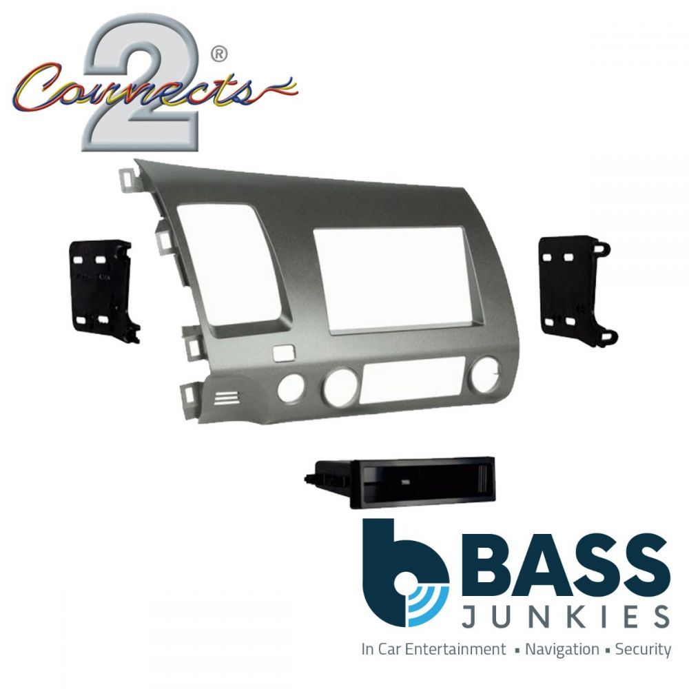 Connects2 CT23HD04L Honda Civic 2006 - 2010 Car Stereo Double Din Fascia Panel